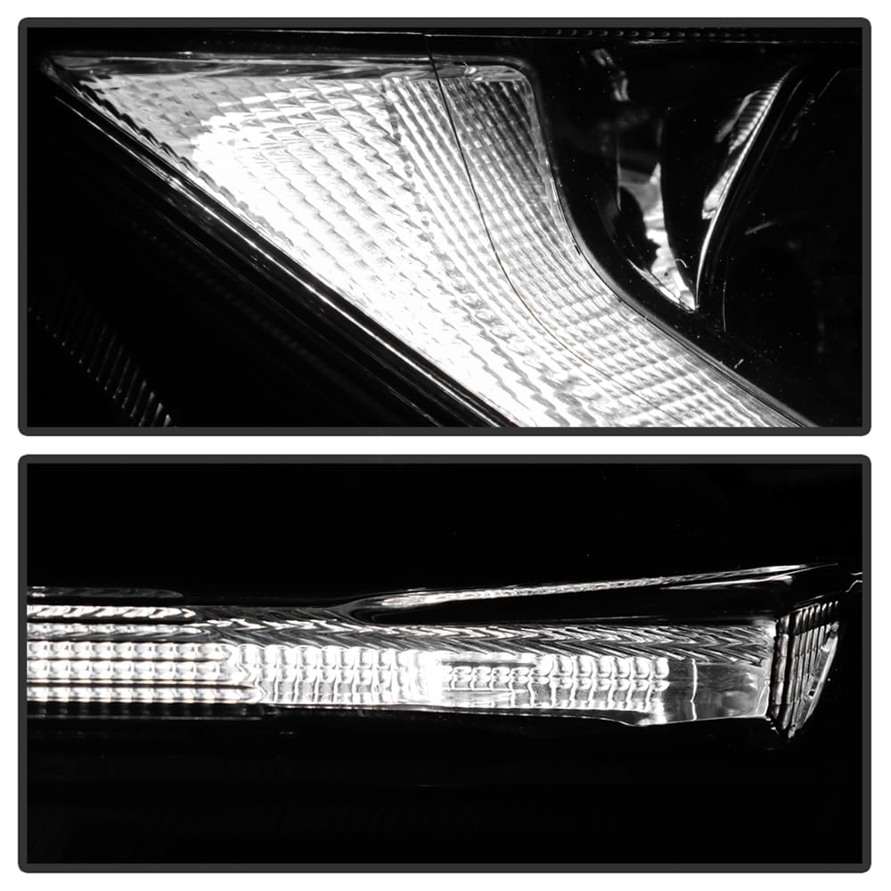 Honda Civic 19-21 Spyder (OE) Halogen Models Projector Headlight - Low Beam-H11(Included) ; High Beam-HB3(Included) ; Signal-7444NA(Included) - OE Black Right (Don‘t Fit Xenon HID and LED Models)