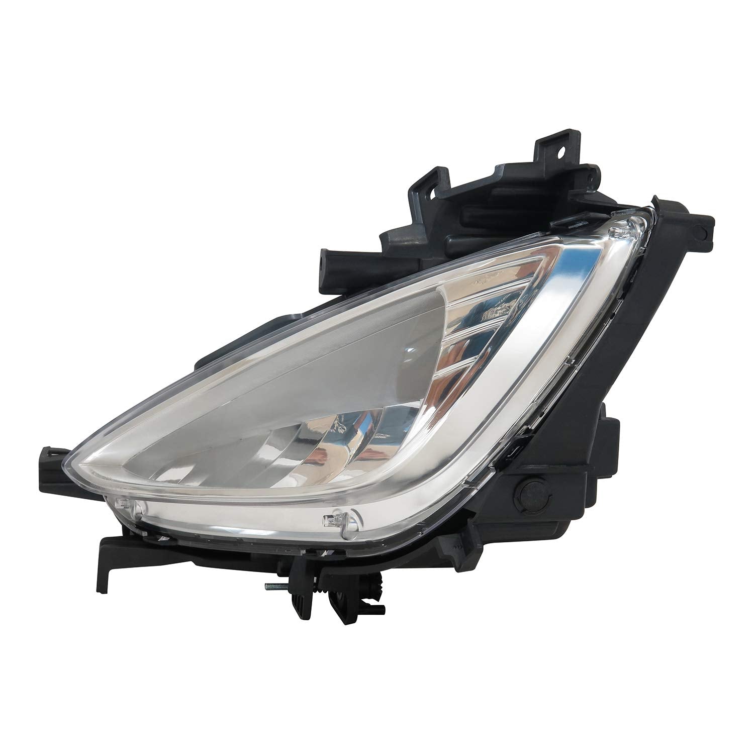 Left TYC Fog Light Assembly Compatible with 2013-2014 Hyundai Elantra
