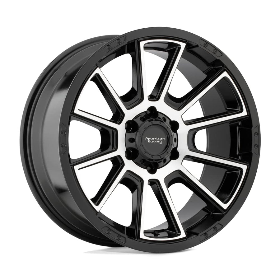AR933 American Racing 20X9 5X150 G-BLK MACH 18MM - AR93329058518