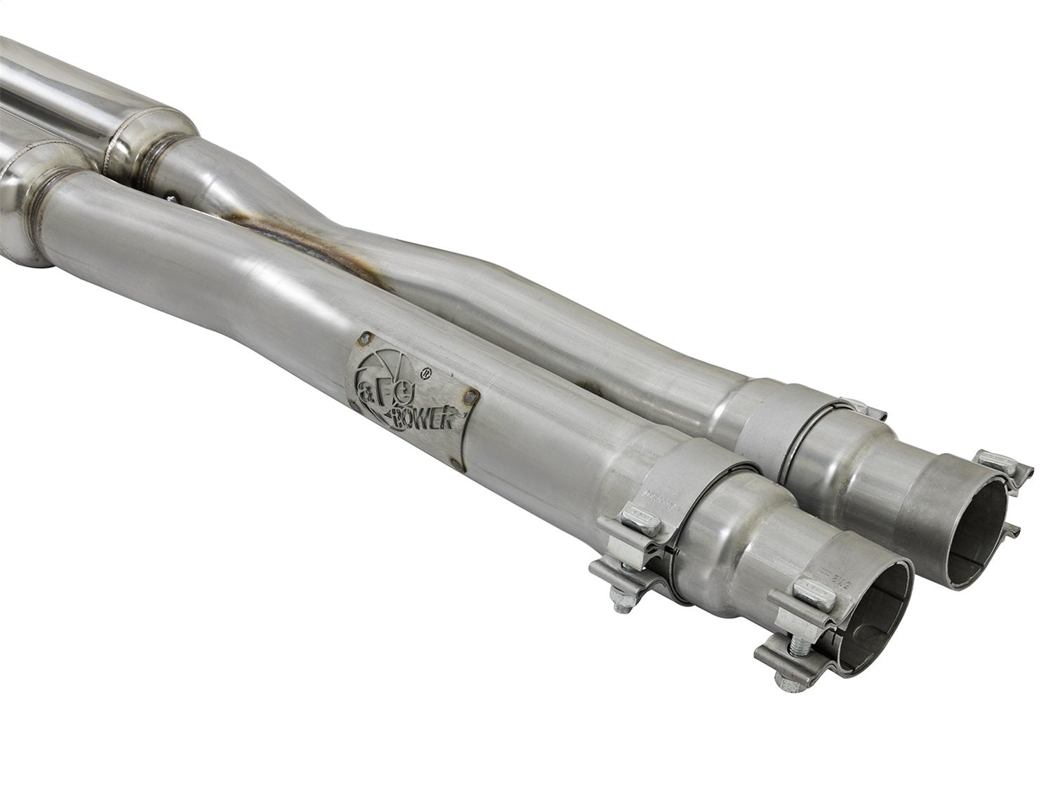 Mach Force-Xp aFe Power 49-33087-P Cat-Back Exhaust System with Resonator - Polished Tip, 1 Pack