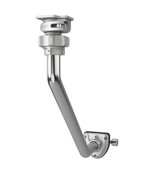 Magma 2" Trailer Hitch Slide Mount T10-343 - Locking BBQ Grill and Table Mount for RV, Camping, and Tailgating, Stainless Steel and Anodized Aluminum