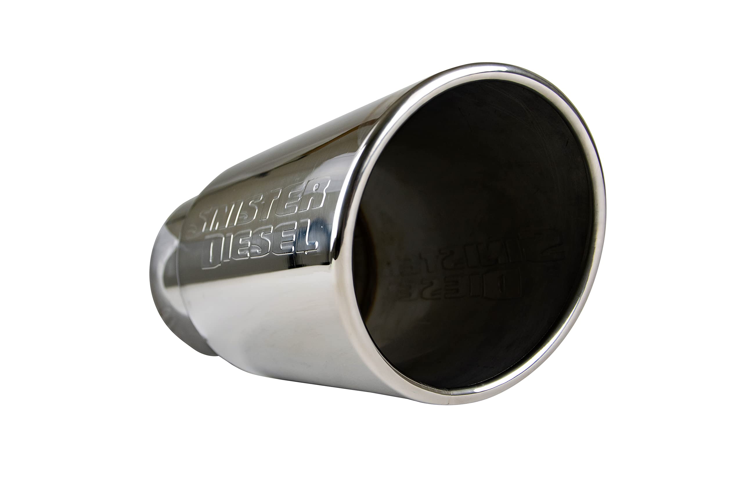 Polished Stainless Steel Sinister Diesel Exhaust Tip (5 to 6)