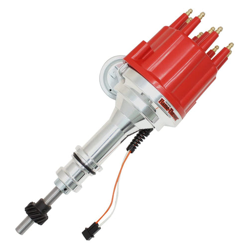 Billet Distributor Pertronix D331711 (Mag Trig Ford 351W Red Male cap)