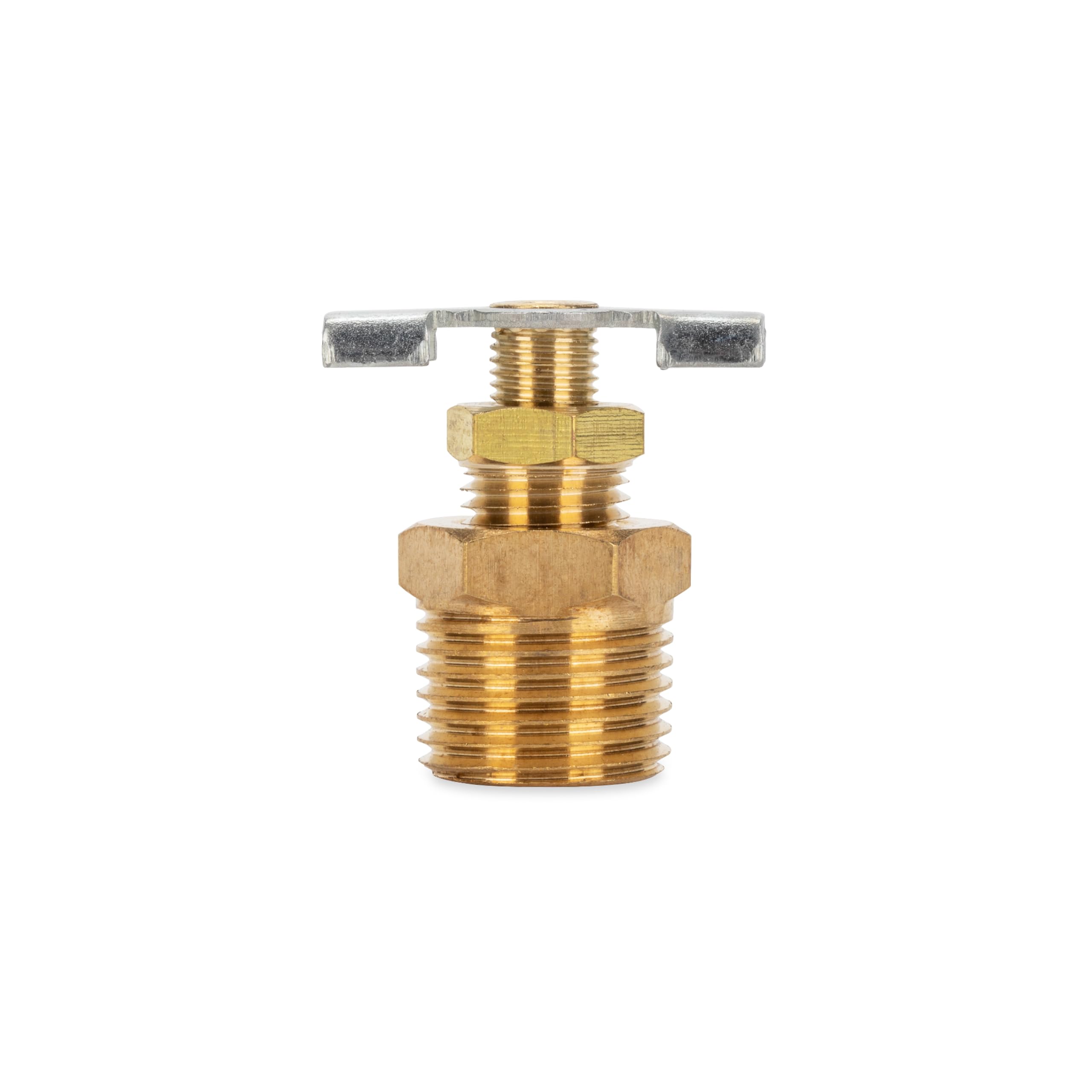 ½" Camco RV Water Heater Replacement Drain Valve - Replace Your Drain Valve RV Water Heater - Simple and Easy Installation - Durable Brass Construction - (11703)