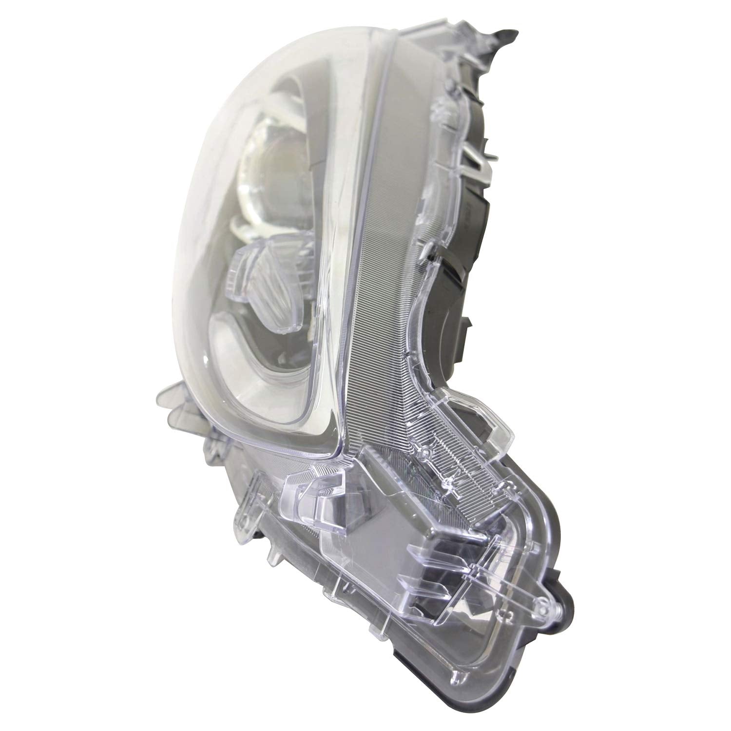 Right TYC Headlight Assembly Compatible with 2018-2019 Toyota Prius