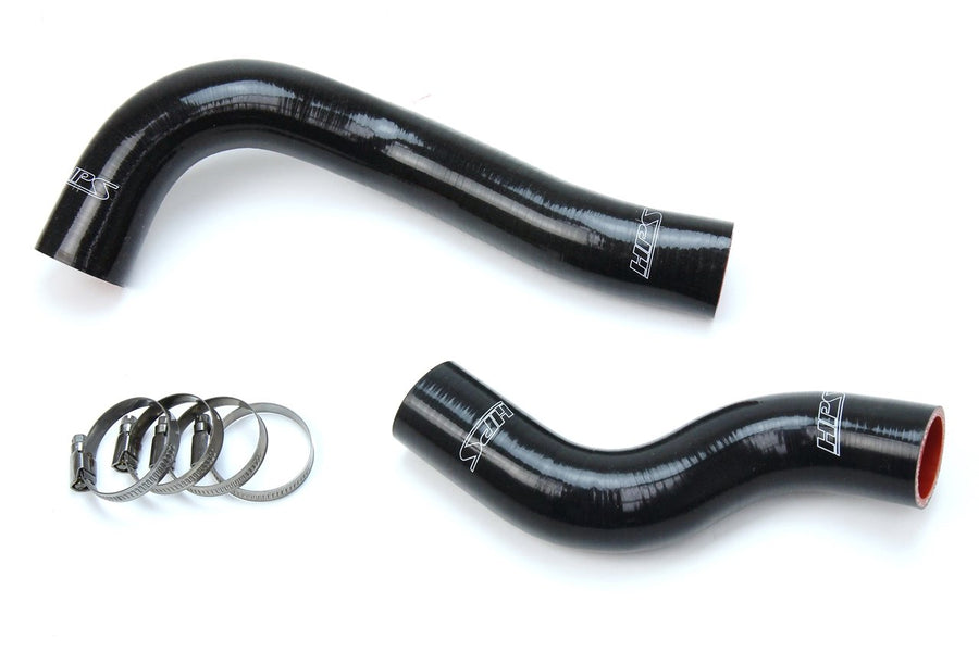 HPS Performance Silicone Black Radiator Hose Kit Coolant Compatible for Lexus 2015-2018 RCF 2016-2018 GSF 2022 IS500 V8 5.0L, 57-1632-BLK