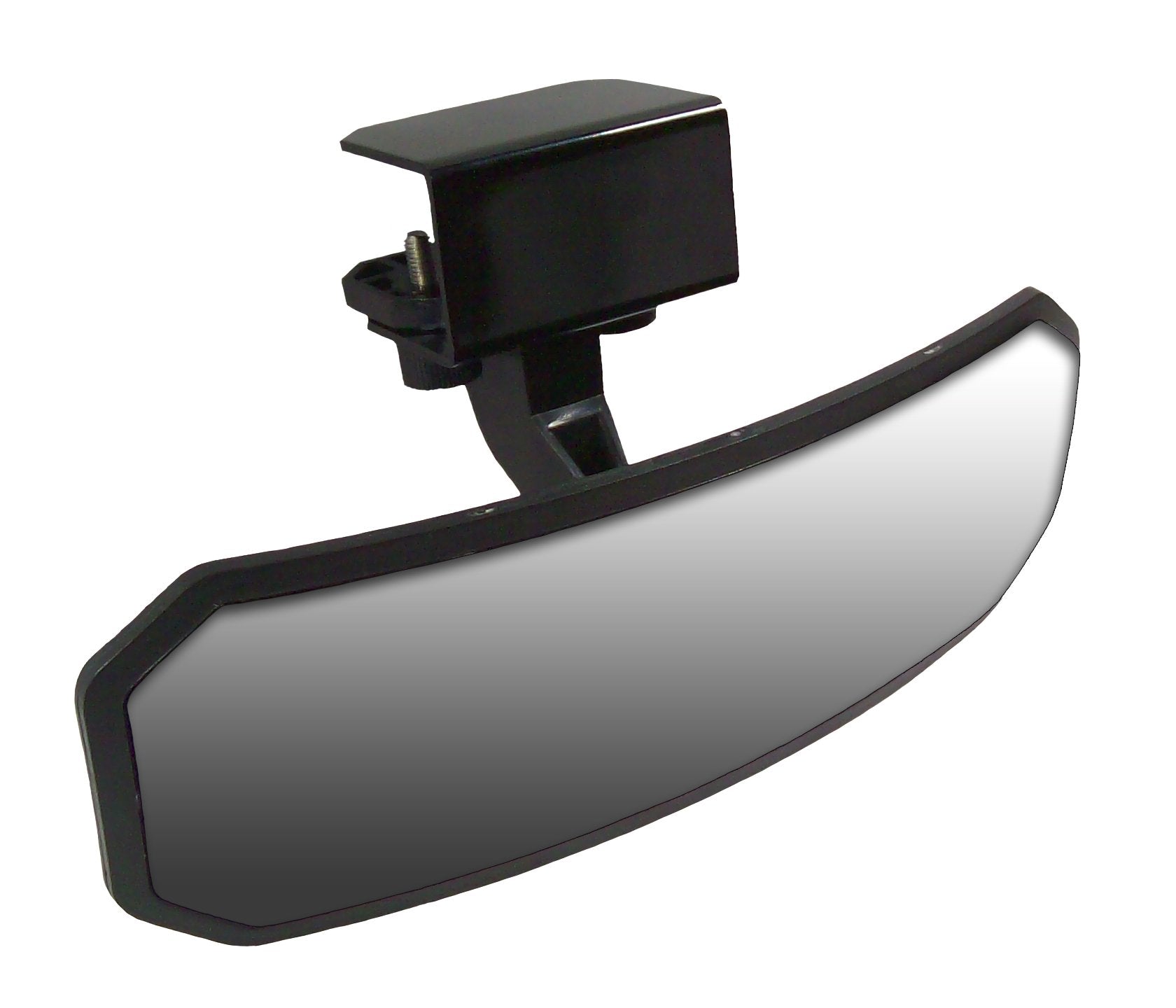 CIPA Economy 2.5" x 8" Marine Mirror, Black 11119