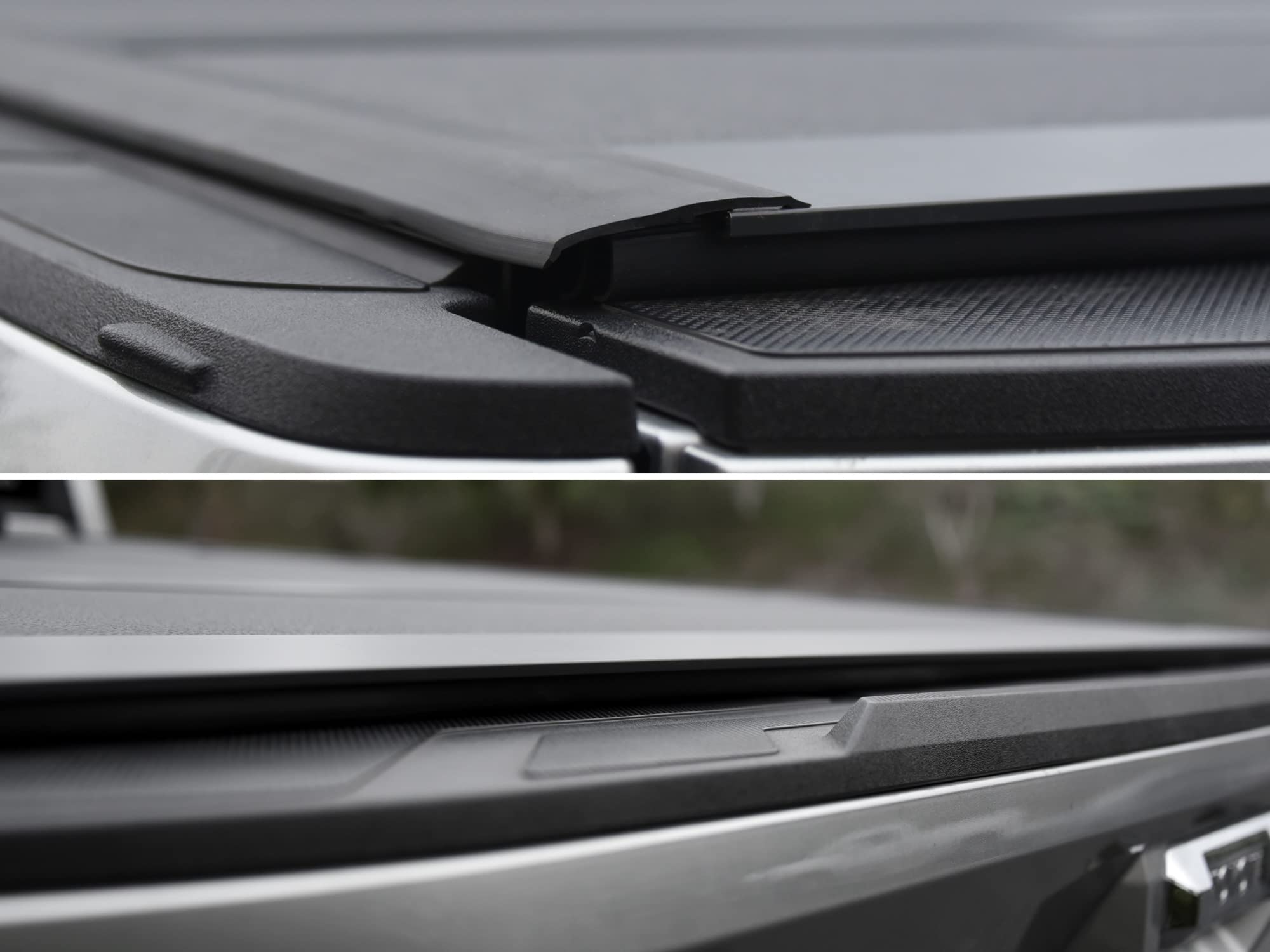CoveRex TFX Series Armordillo USA Low Profile Hard Tri-Fold Truck Bed Tonneau Cover Fits 1997-2004 Dodge Dakota 6.5 Ft (78") Bed