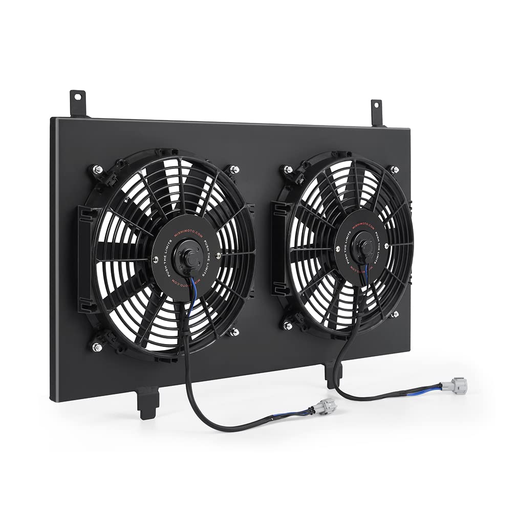 Nissan Mishimoto 350Z Performance Aluminum Fan Shroud Kit, 2003-2006, Black