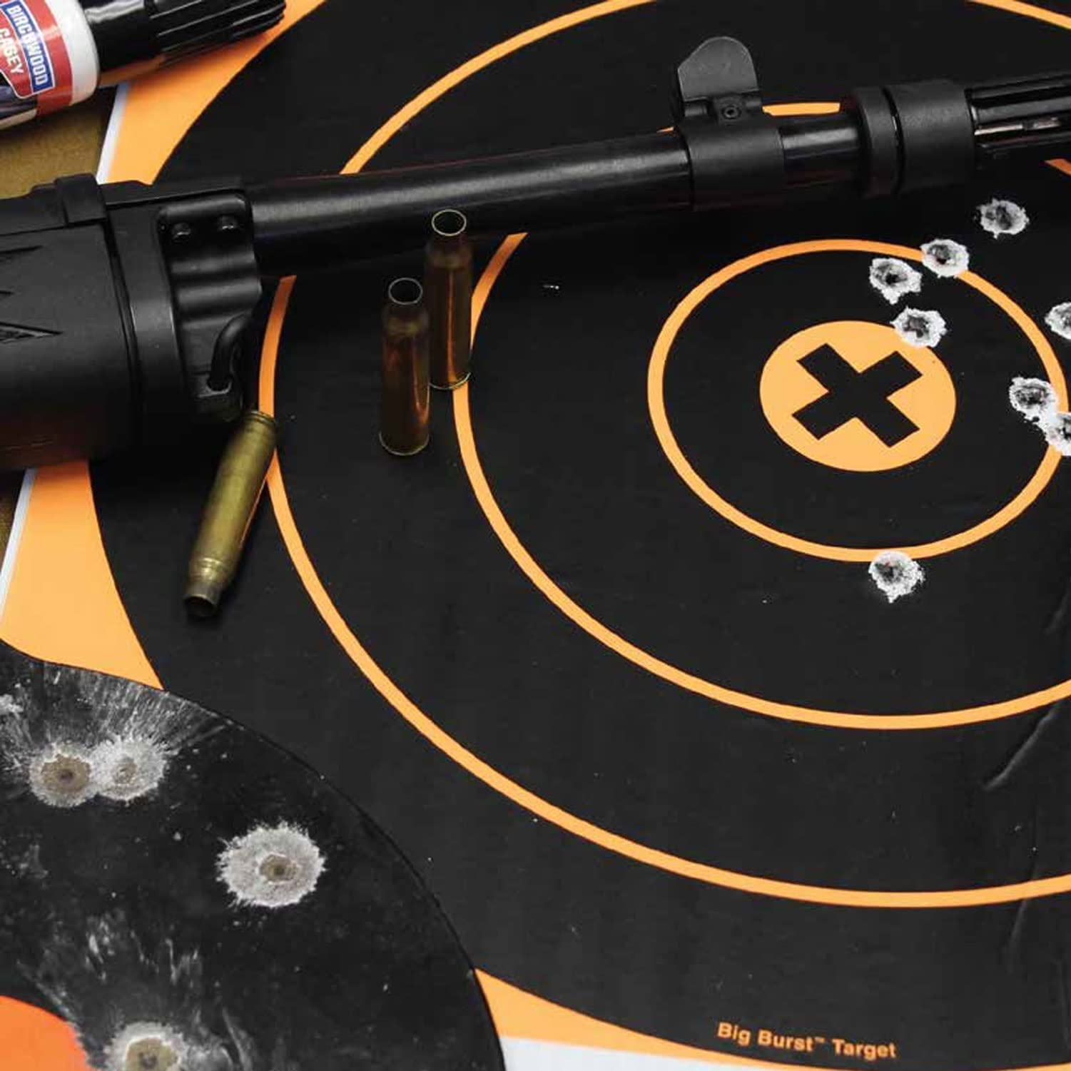 Birchwood Casey 6-Inch Big Burst Bull's-Eye, 12 - 6-Inch Revealing Targets