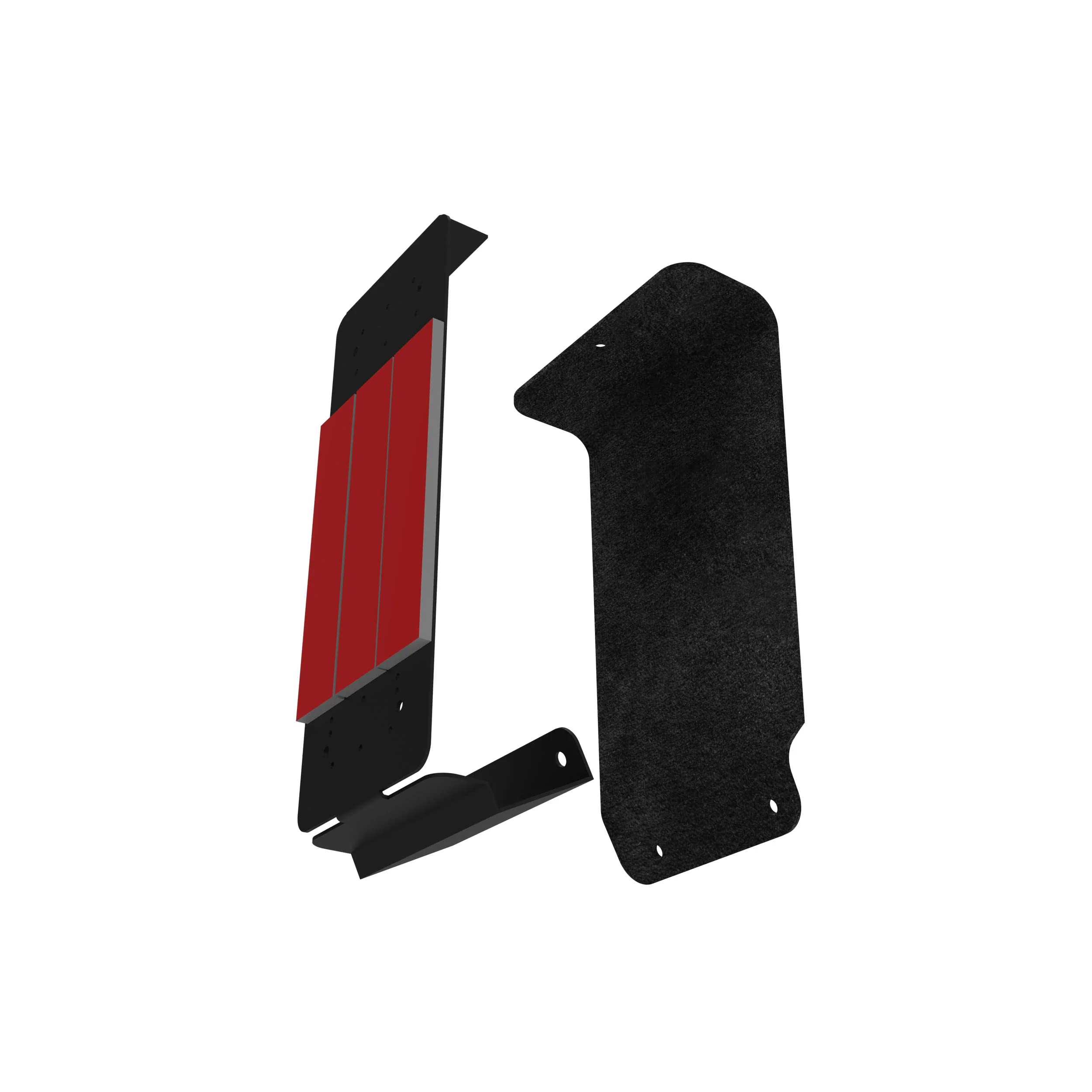 Amplifier Mounting Bracket Saddle Tramp Harley-Davidson Touring Models, Amplifier Mounting Brackets (BC-AMP01)
