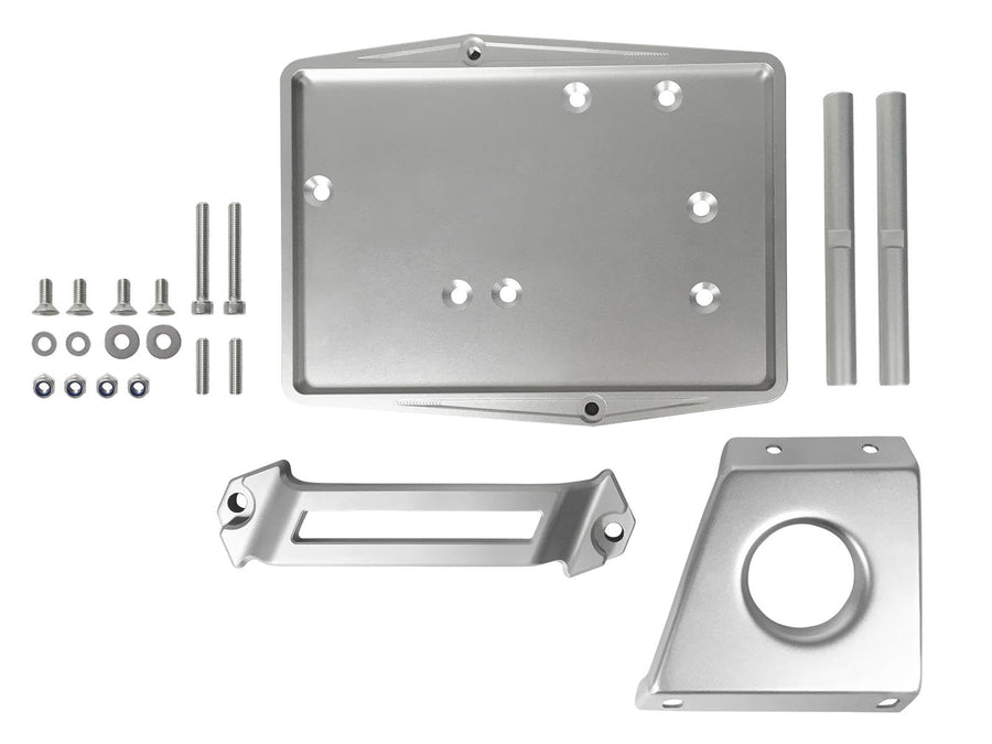 C5ZZ-10732-AK Scott Drake 1965-1966 Restomod Billet Aluminum Battery Tray Kit