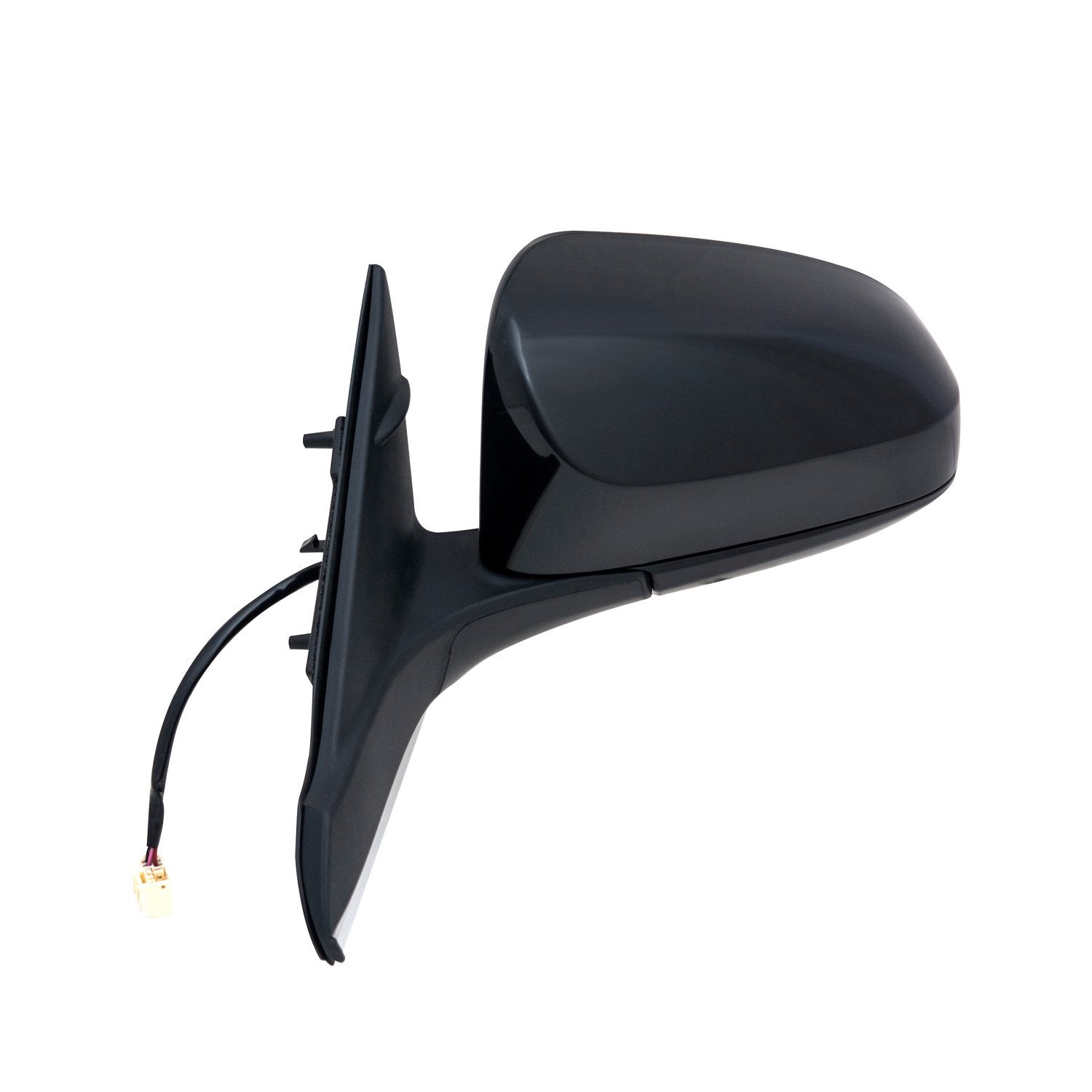 70674T Fit System - Driver Side Mirror for Toyota Camry, Camry Hybrid, Textured Black w/PTM Cover, Foldaway, Heated Power, Driver Side