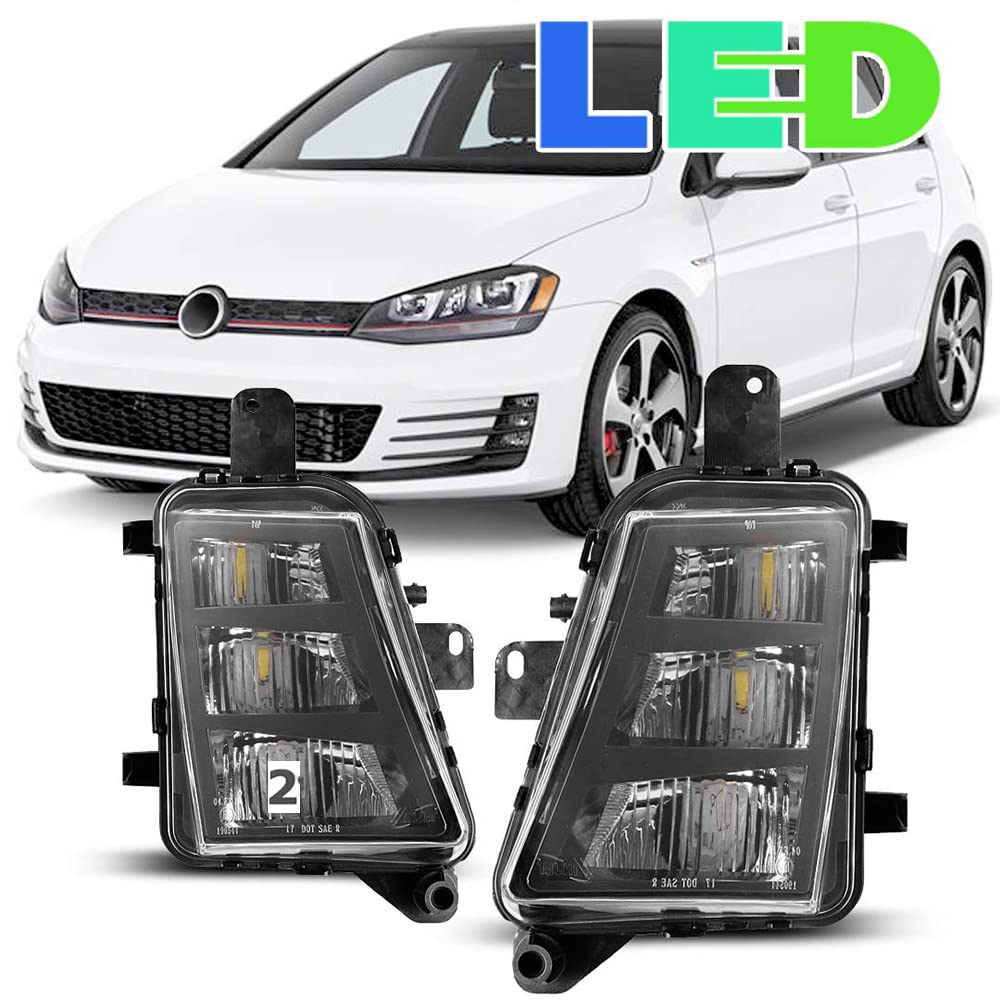 Winjet OEM Series WJ30-0584-09 for [2014-2017 Volkswagen GTI] Driving LED Fog Lights