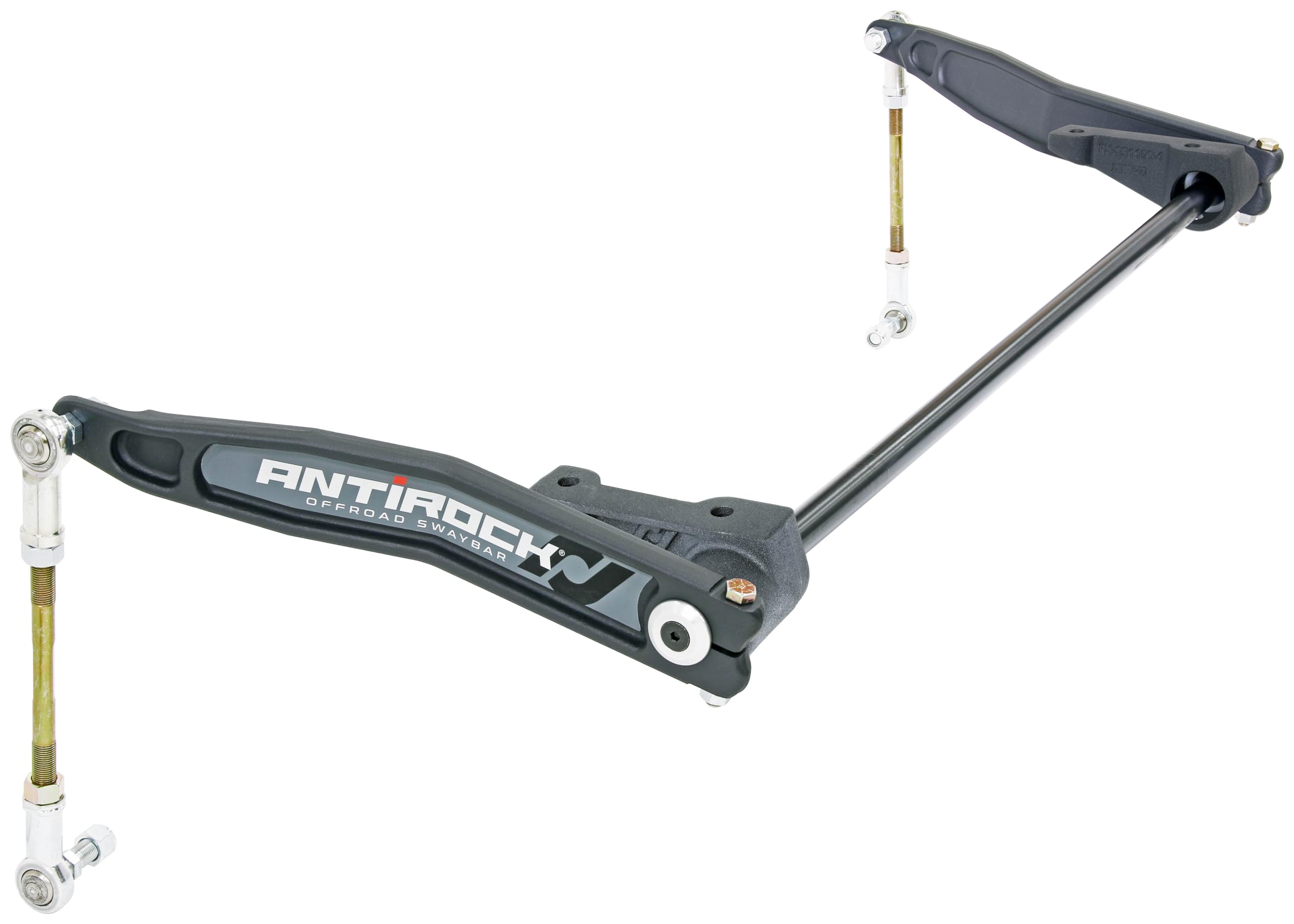 ANTI-ROCK SWAYBAR KIT- Rock Jock WITH STEEL MOUNTS - STEEL ARMS FOR JK FRONT