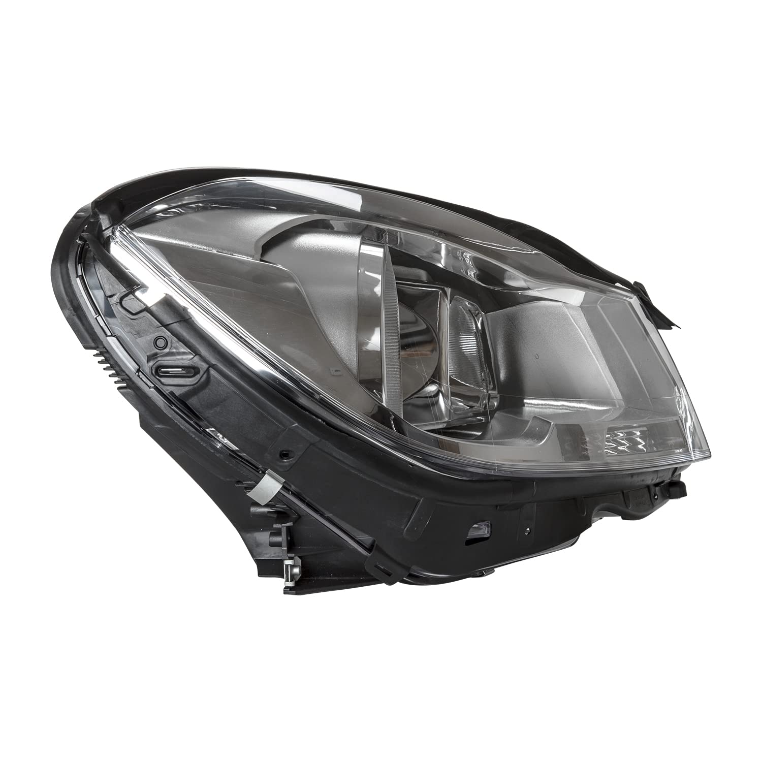 Right TYC Headlight Assembly Compatible with 2012-2014 Mercedes Benz C-Class