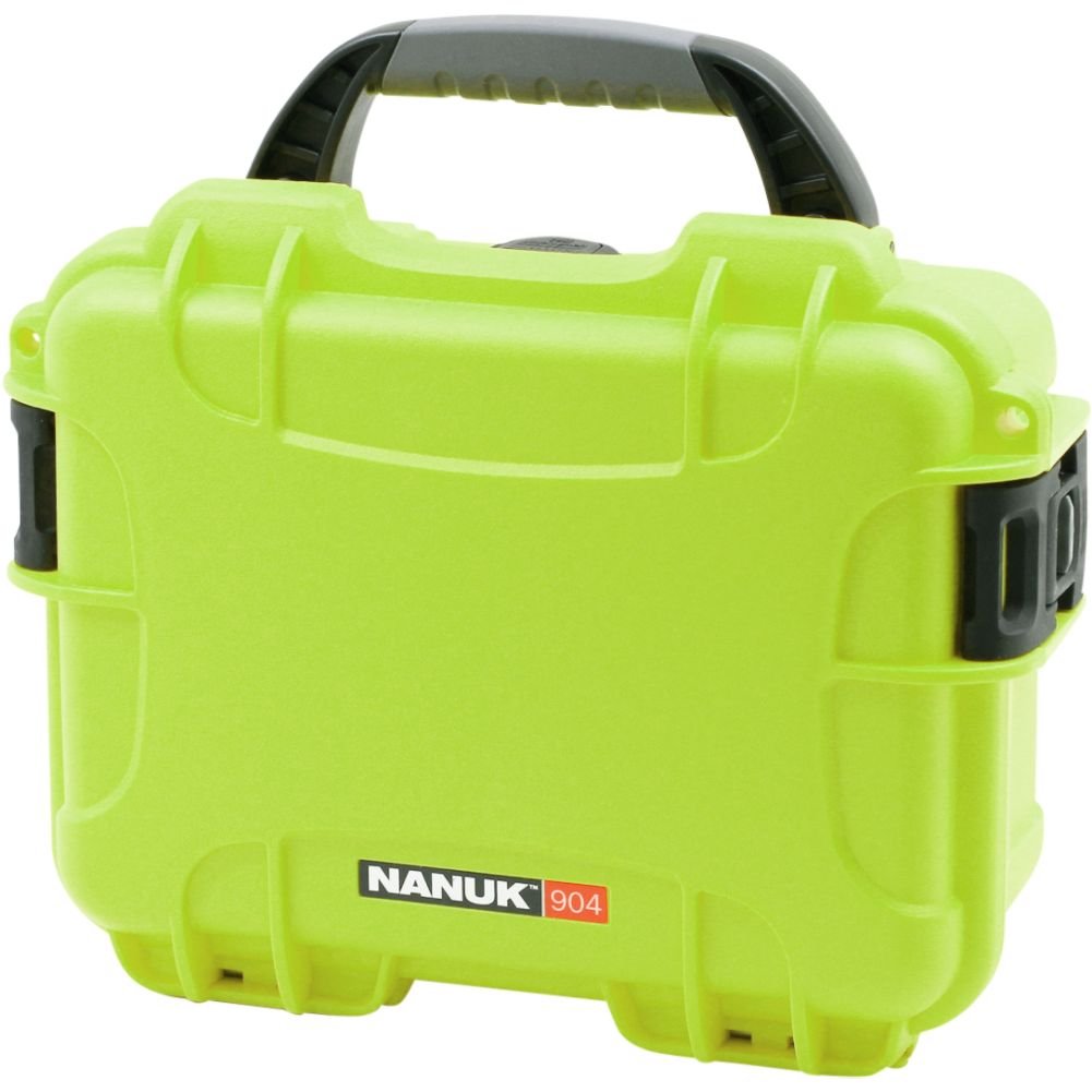 Lime Nanuk 904 Waterproof Hard Case Empty