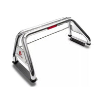 Off Road Black Horse Classic Roll Bar Stainless Steel Compatible with 1999-2023 Ford F-250 Super Duty|1999-2023 Ford F-350 Super Duty|1999-2023 Ford F-450 Super Duty-RB015SS