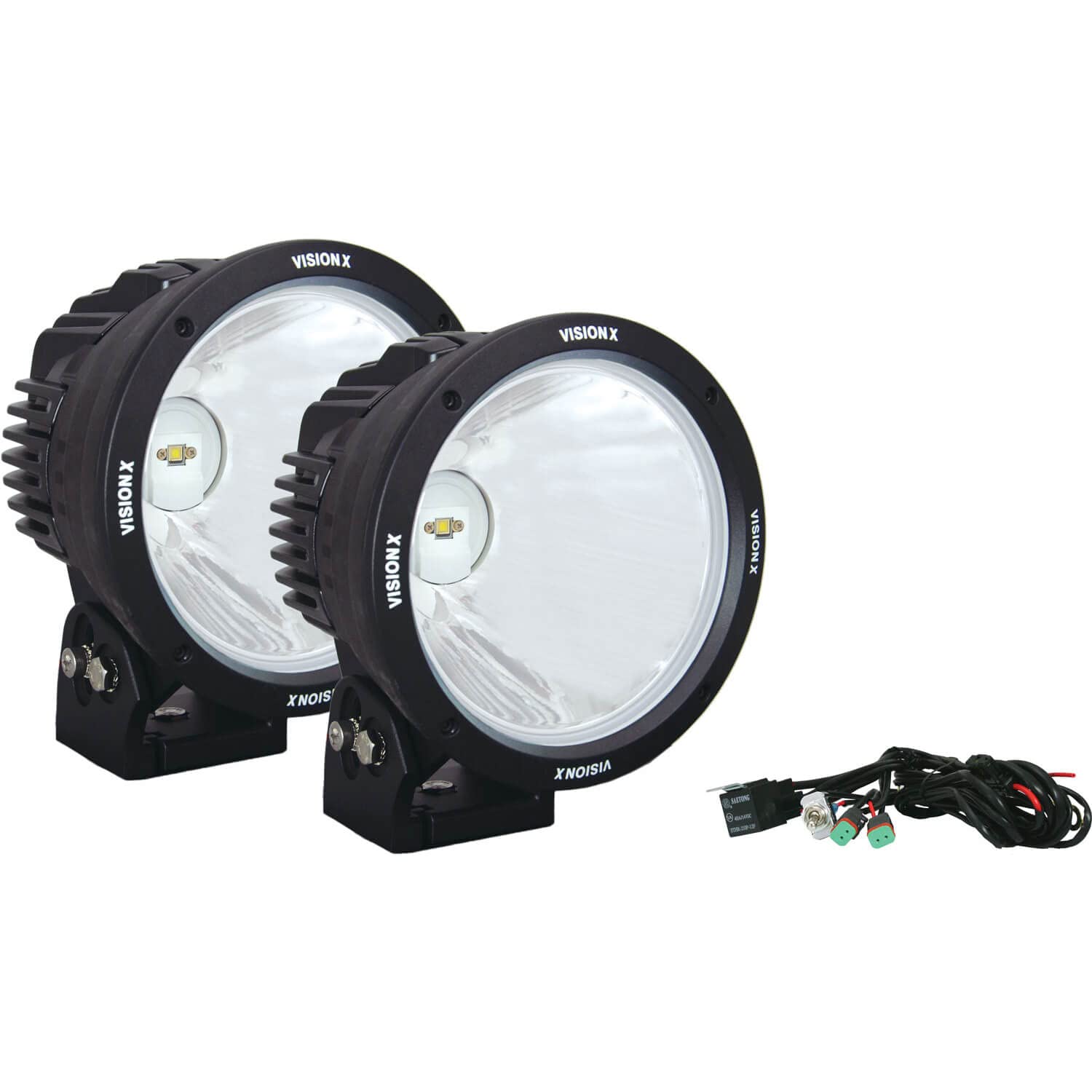 8.7" Cannon Vision X Lighting (CTL-CPZ810KIT) 90W LED, 10 Degree Narrow, Light Kit, Black