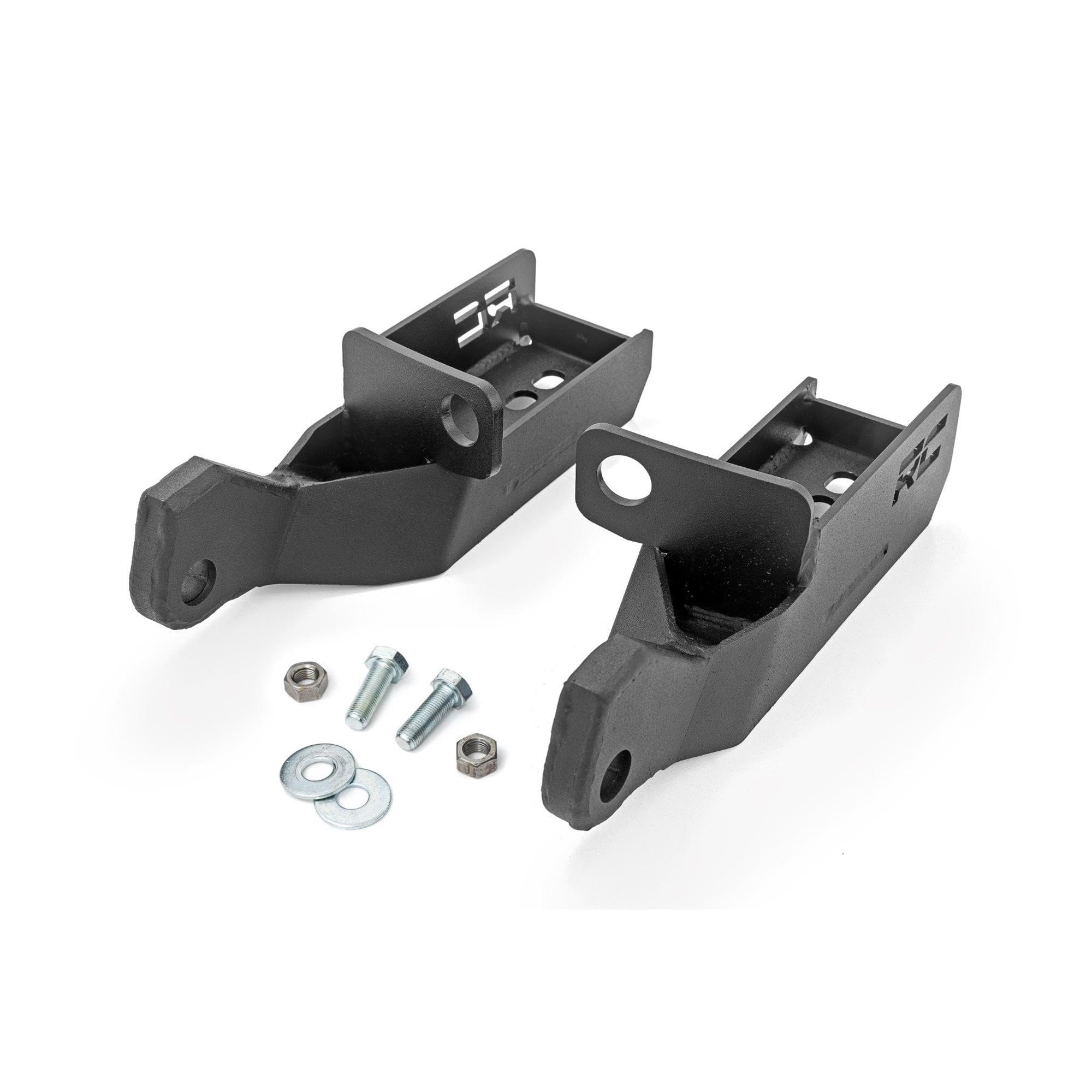 Front Shackle Kit Rough Country w/D-Rings & Rubber Isolators - 73126