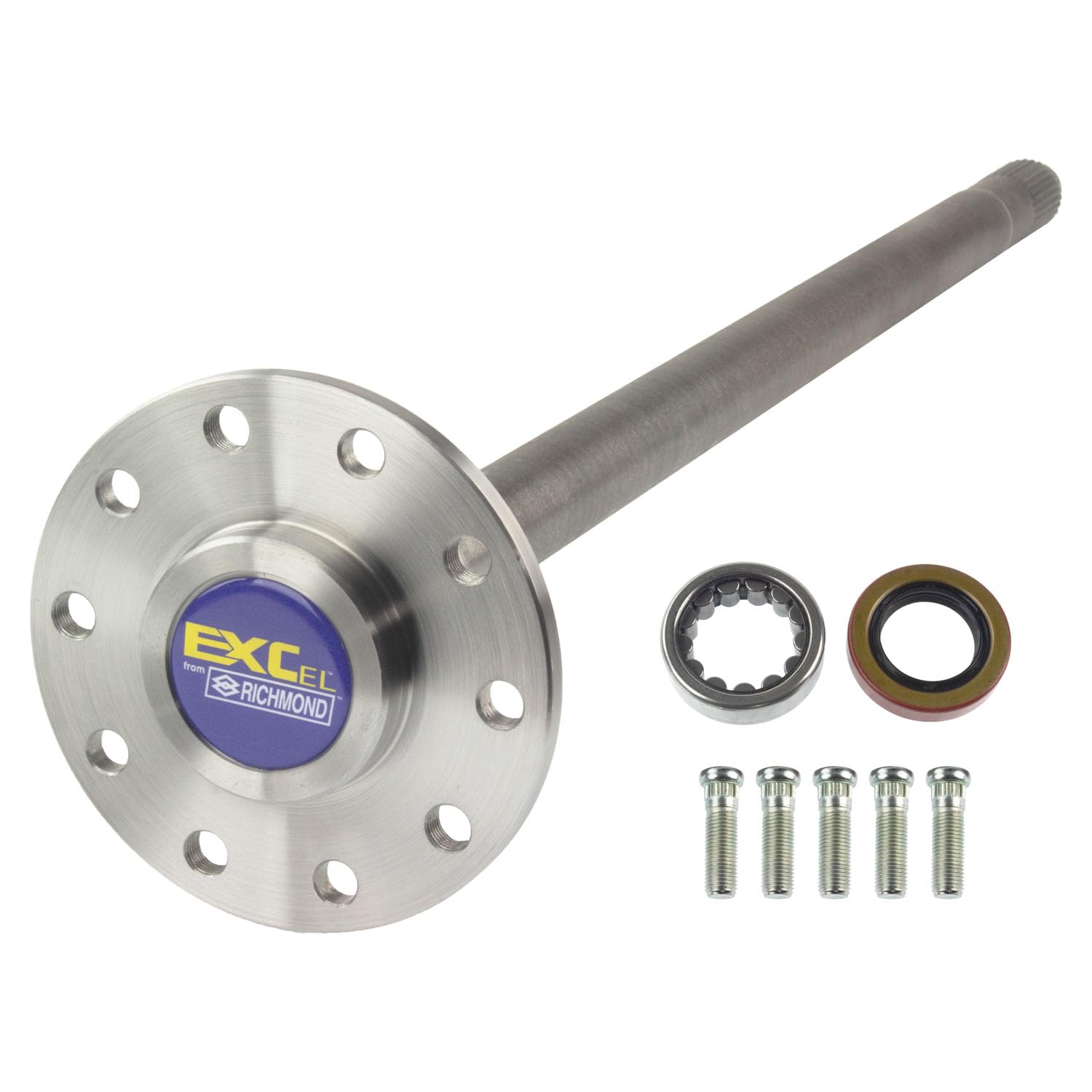 Axle Shaft Assembly EXCel For GM 8.875" (12 Bolt); 30.0625" Overall Length; 5 X 4.75 Lug Pattern; 30 Spline; Includes Bearing, Seal And Studs