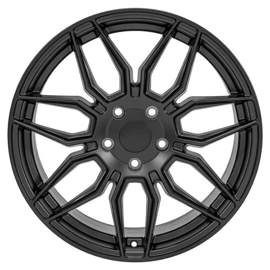 CV03C OE Wheels 19" Replica Wheel Fits Chevrolet C7 Corvette 19X10 Satin Black Wheel
