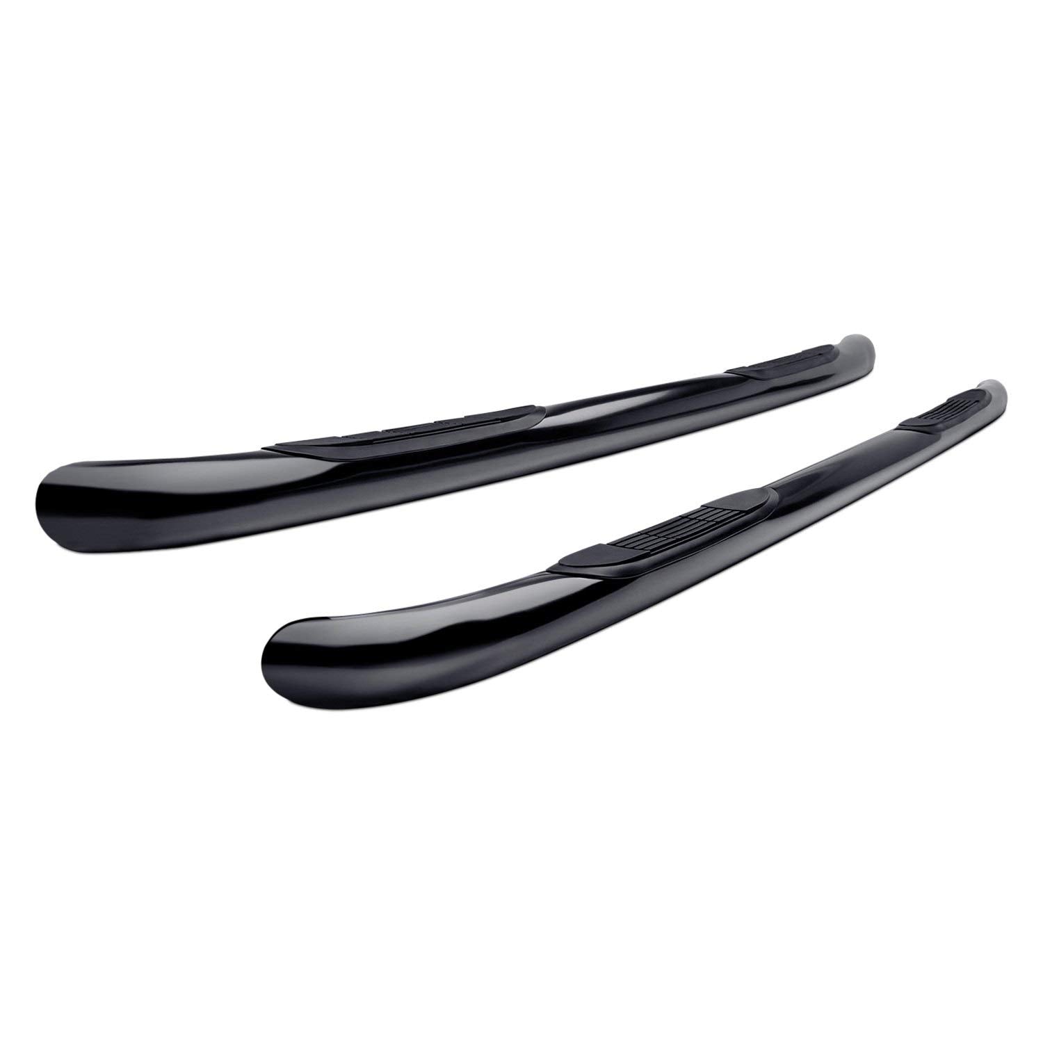 25-30900 Steelcraft 3 in. Round Side Bar Black Stainless Steel 3 in. Round Side Bar
