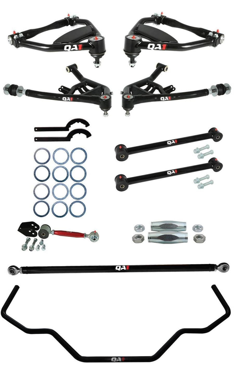 QA1 Drag Kit 2.0 DK13-GMB2, Level 3, 65-68 Compatible with Chevy B-Body W/O Shock