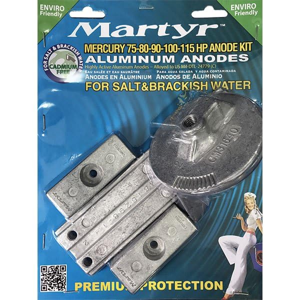 Cmp Group M75115KITA Anodes Kit Mercury 75-80-90-100-115