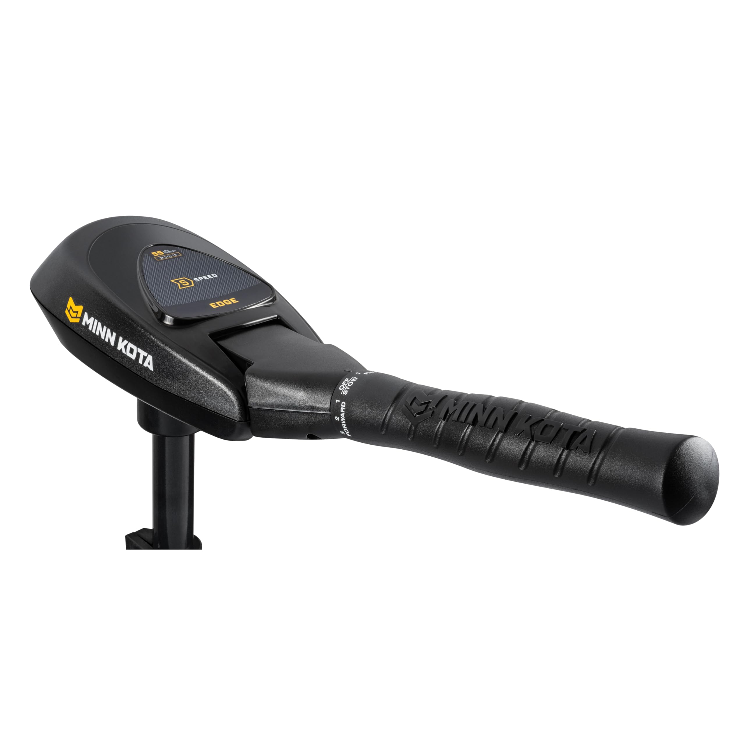 Minn Kota Bow-Mount Edge Electric Trolling Motor with Hand/Tiller Control – 55 Lb. Thrust, 52 In. Shaft, Freshwater