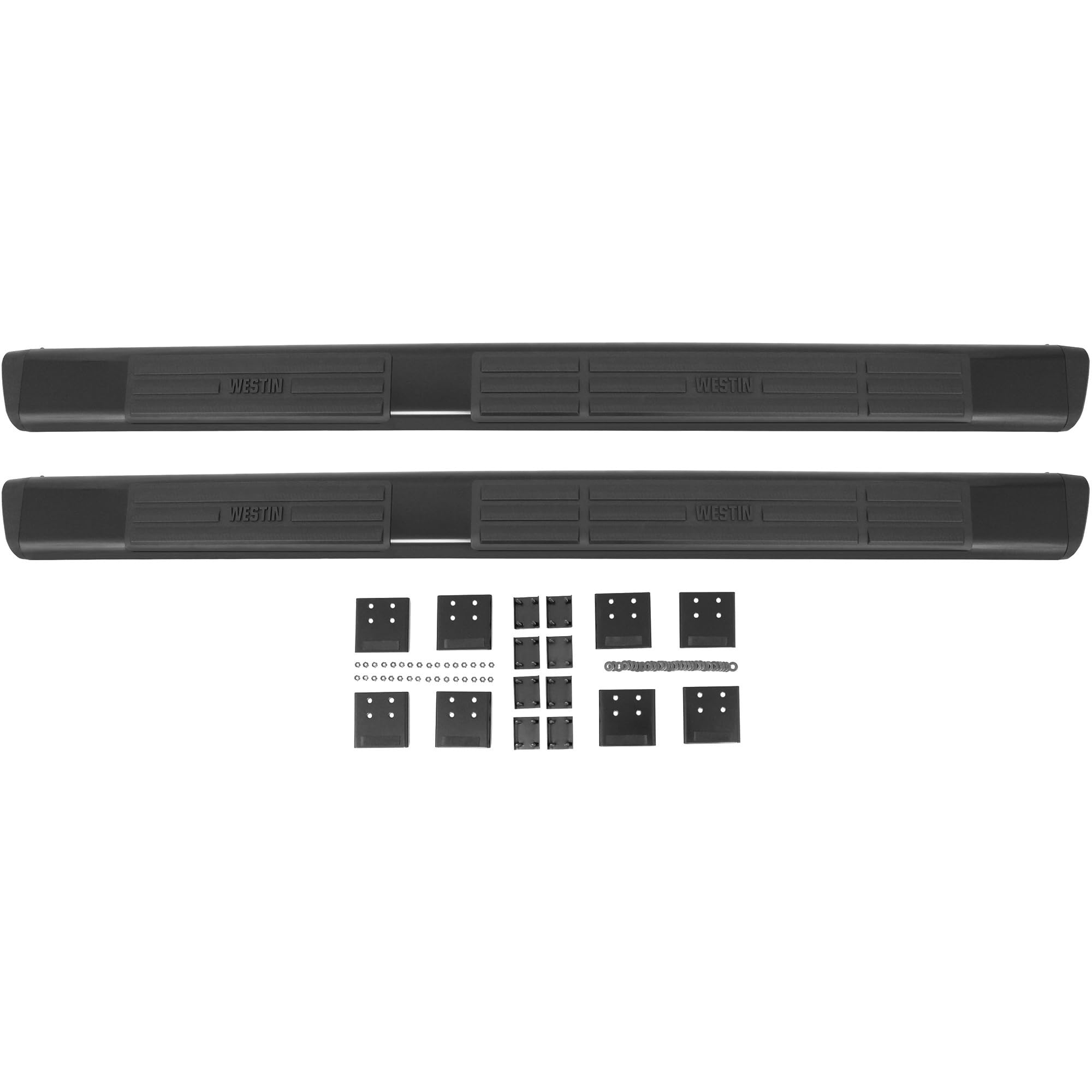 22-6025 Westin Premier 6 Oval Nerf Bars 75 in. Black Pair
