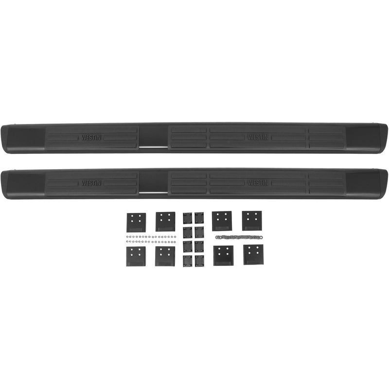 22-6025 Westin Premier 6 Oval Nerf Bars 75 in. Black Pair