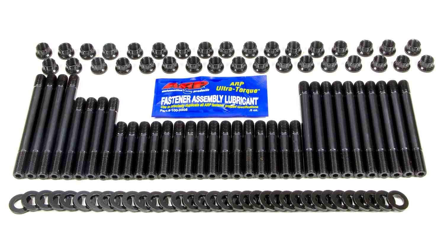 ARP Pro Series 234-4306 Black Oxide 12-Point Cylinder Head Stud Kit for Small Block Chevy