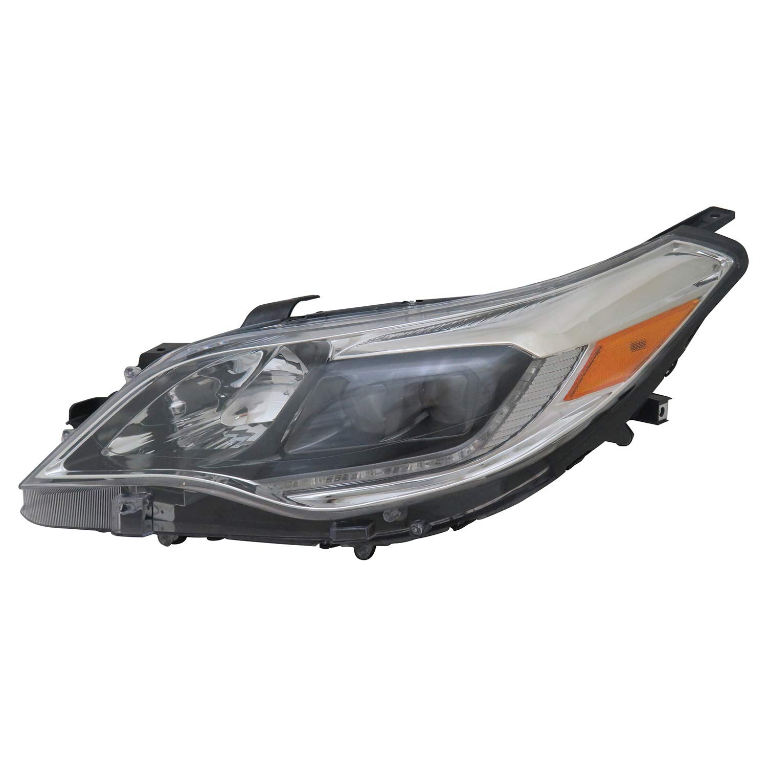 Left TYC Headlight Assembly Compatible with 2013-2015 Toyota Avalon