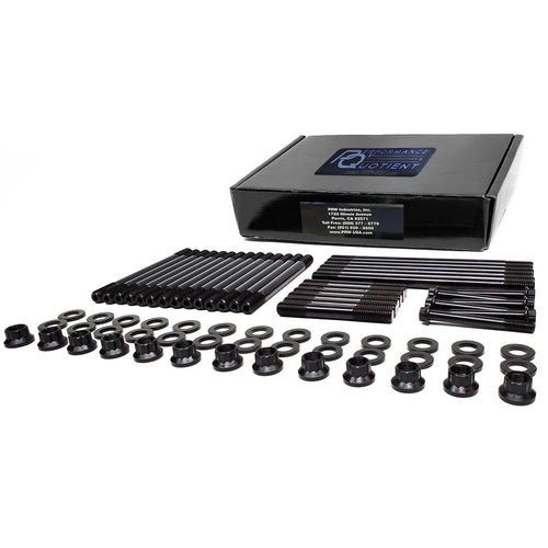DODGE CUMMINS HEAD STUD KIT 5.9L 12V 8998 CUSTOM4140 STUDS PARELLEL GROUND WASHERS 12PT NUTS