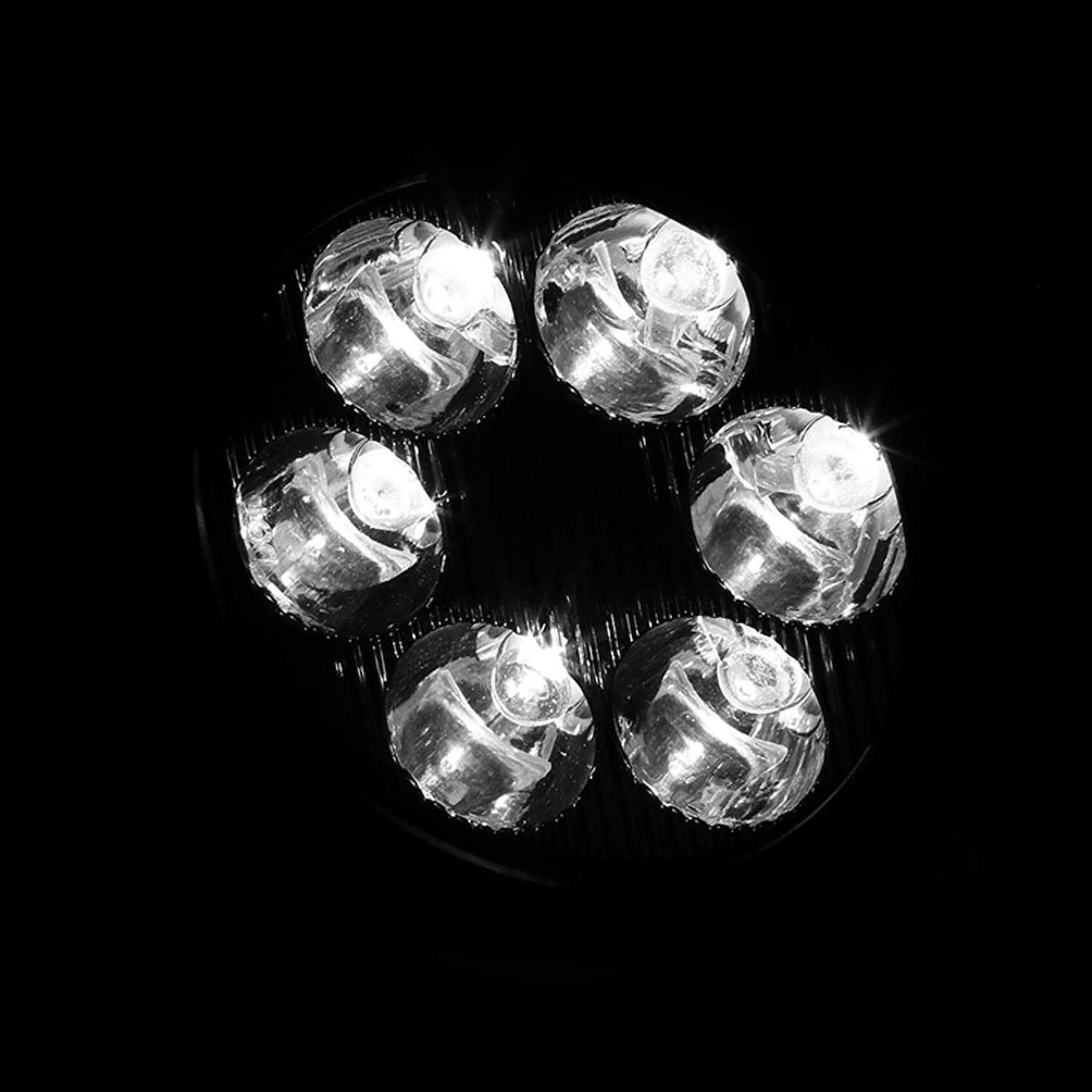 Clear Lens SPEC-D TUNING Bumper Driving LED Fog Lights Compatible with 2007-2014 GMC Yukon, Chevy Tahoe, Suburban, L+R Pair Assembly