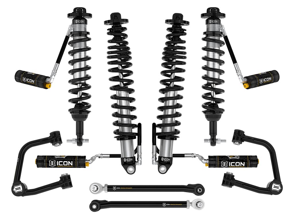 2-3" Lift, ICON Stage 6 Suspension System, Tubular UCA, Compatible with 2021-Up Bronco Sasquatch, K40016T
