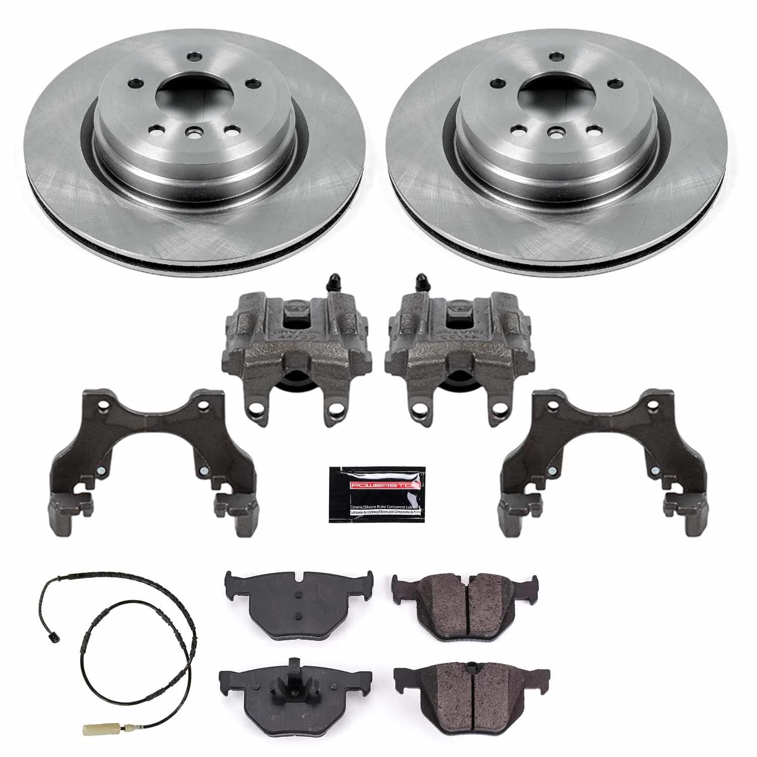 Power Stop Autospecialty KCOE5982 1-Click OE Replacement Brake Kit with Calipers