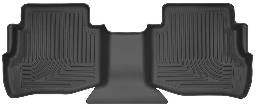 Weatherbeater Husky Liners Floor Mats | Fits 2016-2023 Mazda CX-9 | 2nd Row, 1-pc Black - 16931