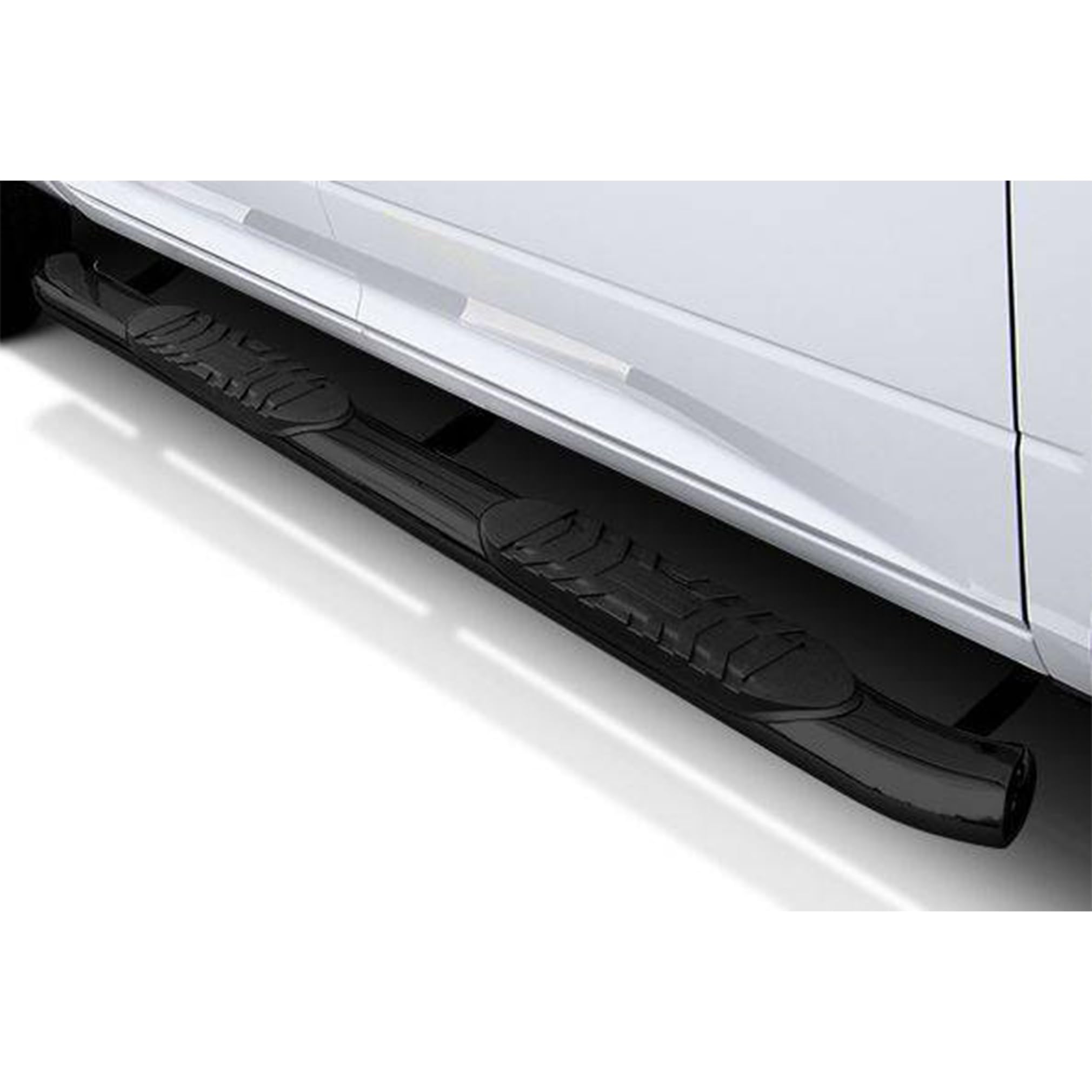 Black Extreme Horse Side Steps Black Compatible with 2016-2024 Titan XD Crew Cab|2017-2024 Nissan Titan Crew Cab