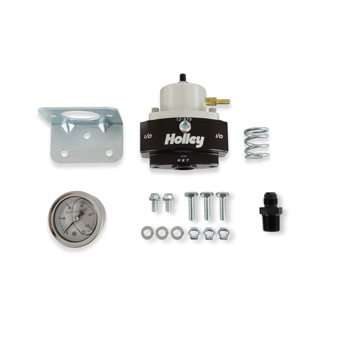 12-879 Holley Adjustable Billet by-Pass Regulator Kit 3/8 in. NPT