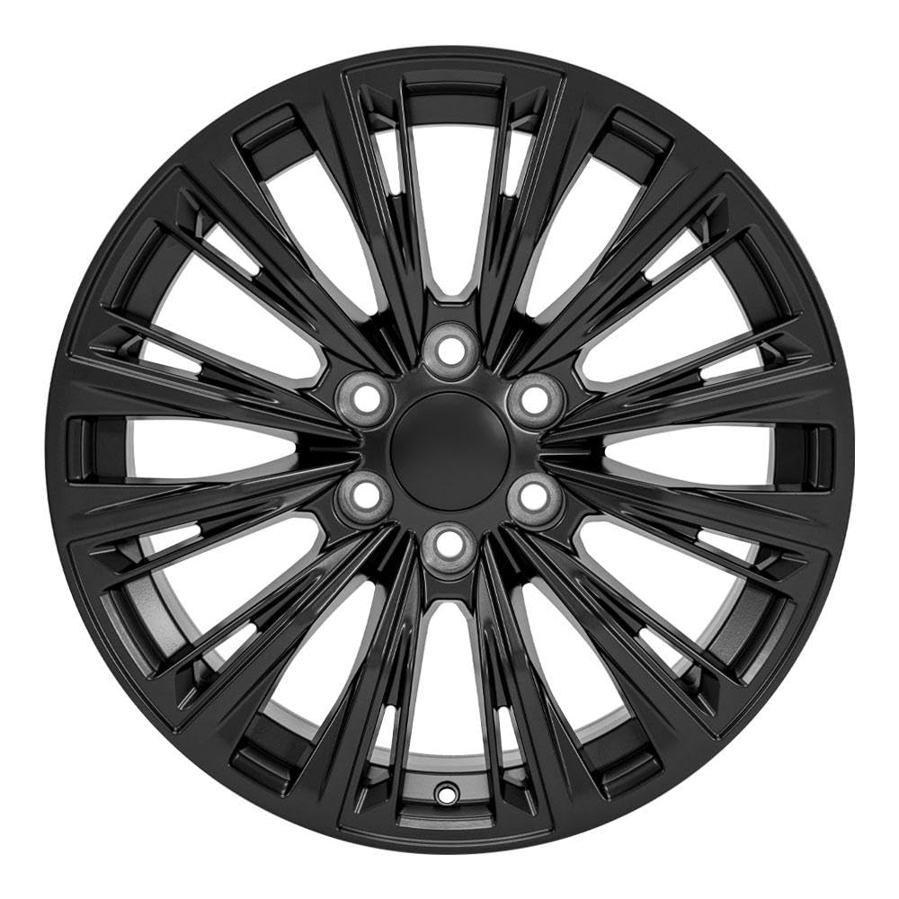 20 Inch OE Wheels CA93 Rim Fits Escalade-V Series Style 6x139.7 20x9 Satin Black - Hollander 4869 (1)