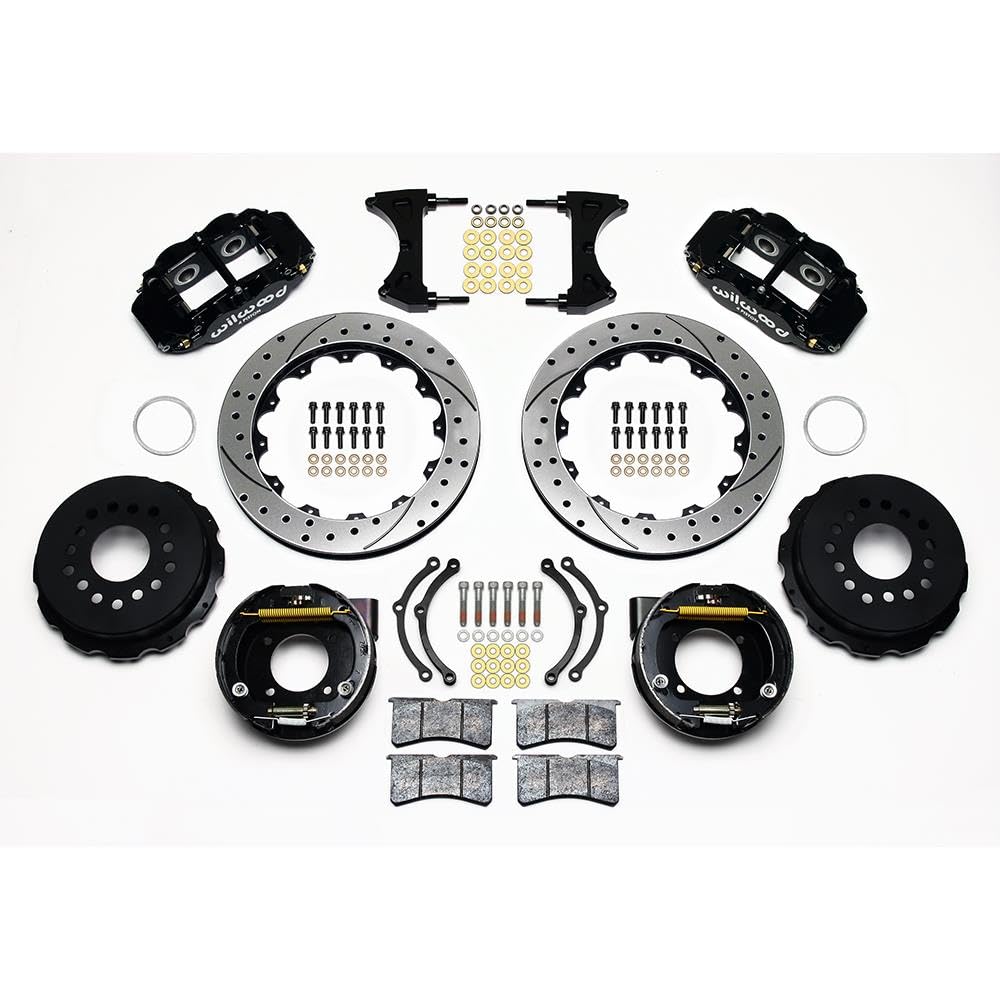 Rear P-Brk Kit, FNSL4R, 12.88", Drilled