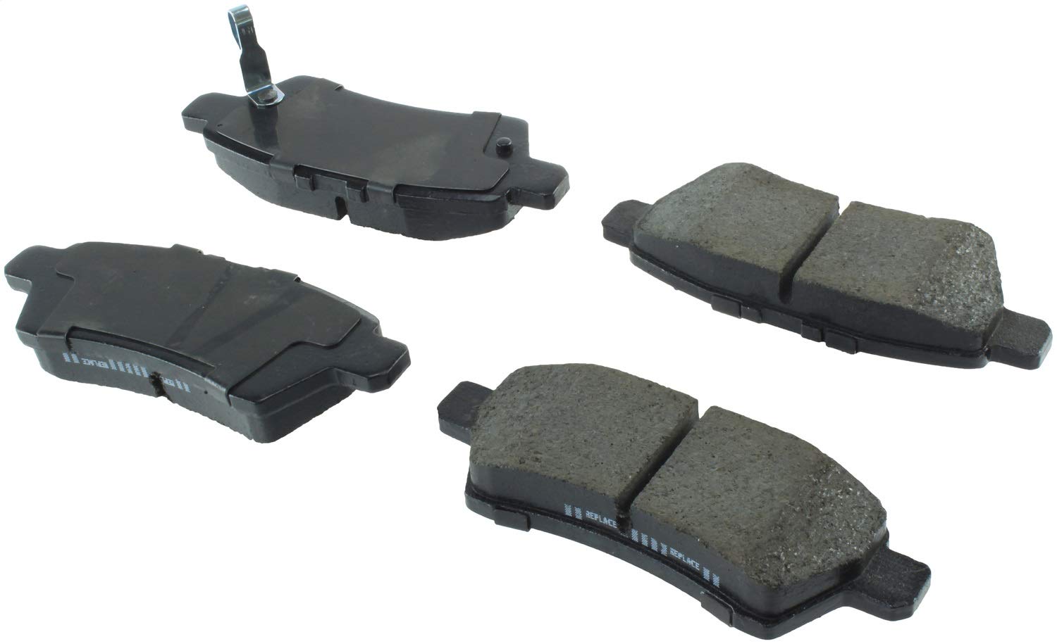 Rear StopTech 308.11010 Brake Pads with Shims and Hardware