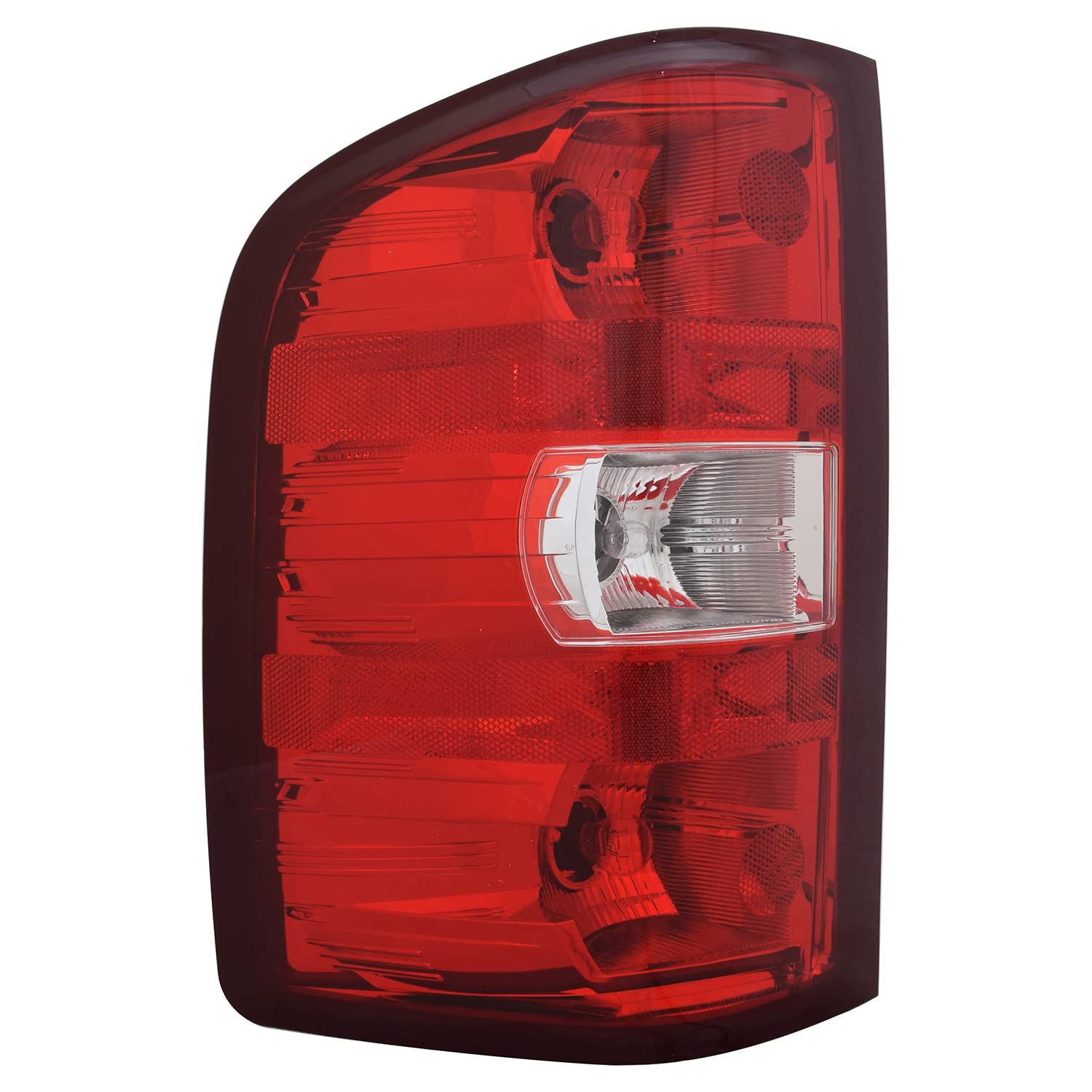 Left TYC Tail Light Assembly Compatible with 2010-2012 Chevrolet Silverado