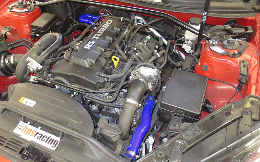 Blue HPS 57-1324H-BLUE Silicone Heater Hose Kit (Coolant)