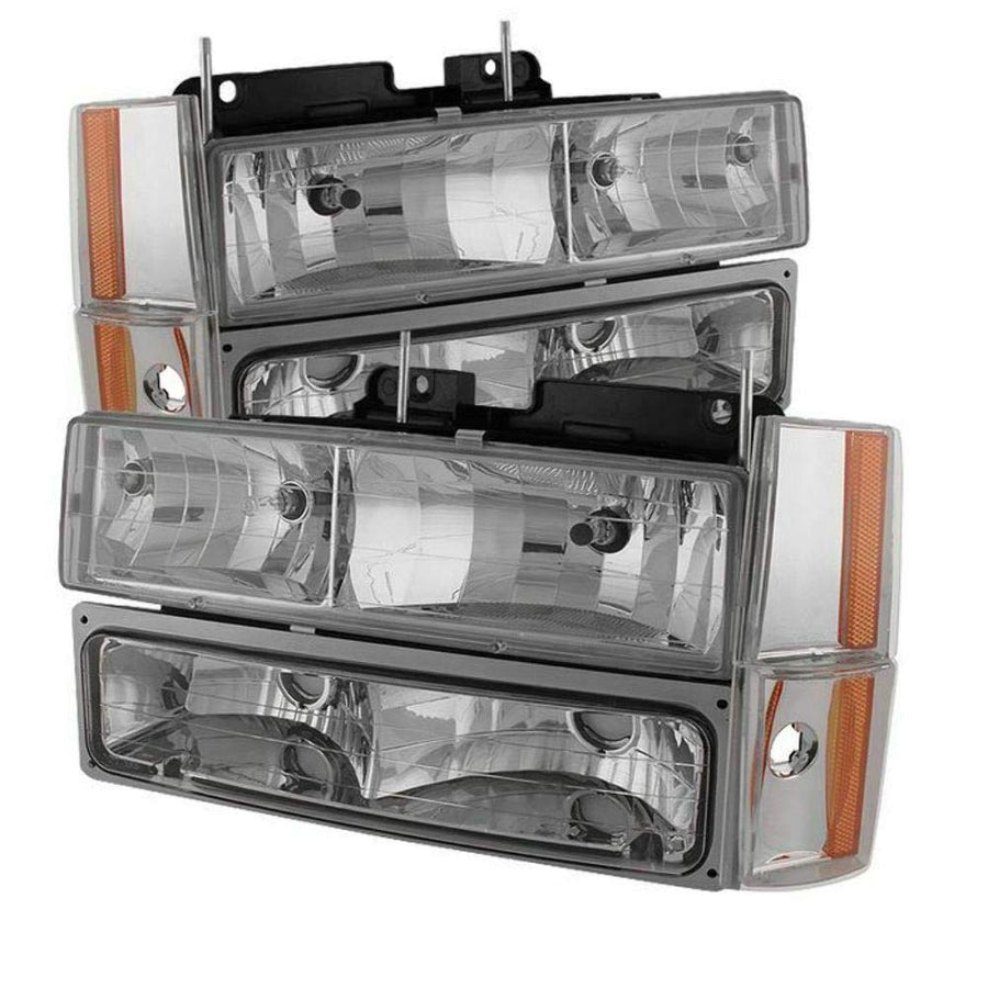 Crystal Headlight Spyder Auto HD-JH-GMCCK88-AM-C-SET