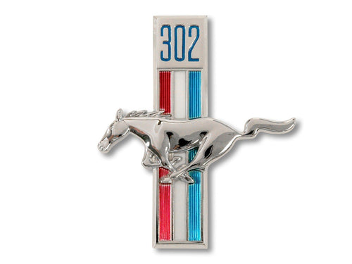 C8ZZ-16229-A Scott Drake 302 Running Horse Fender Emblems LH