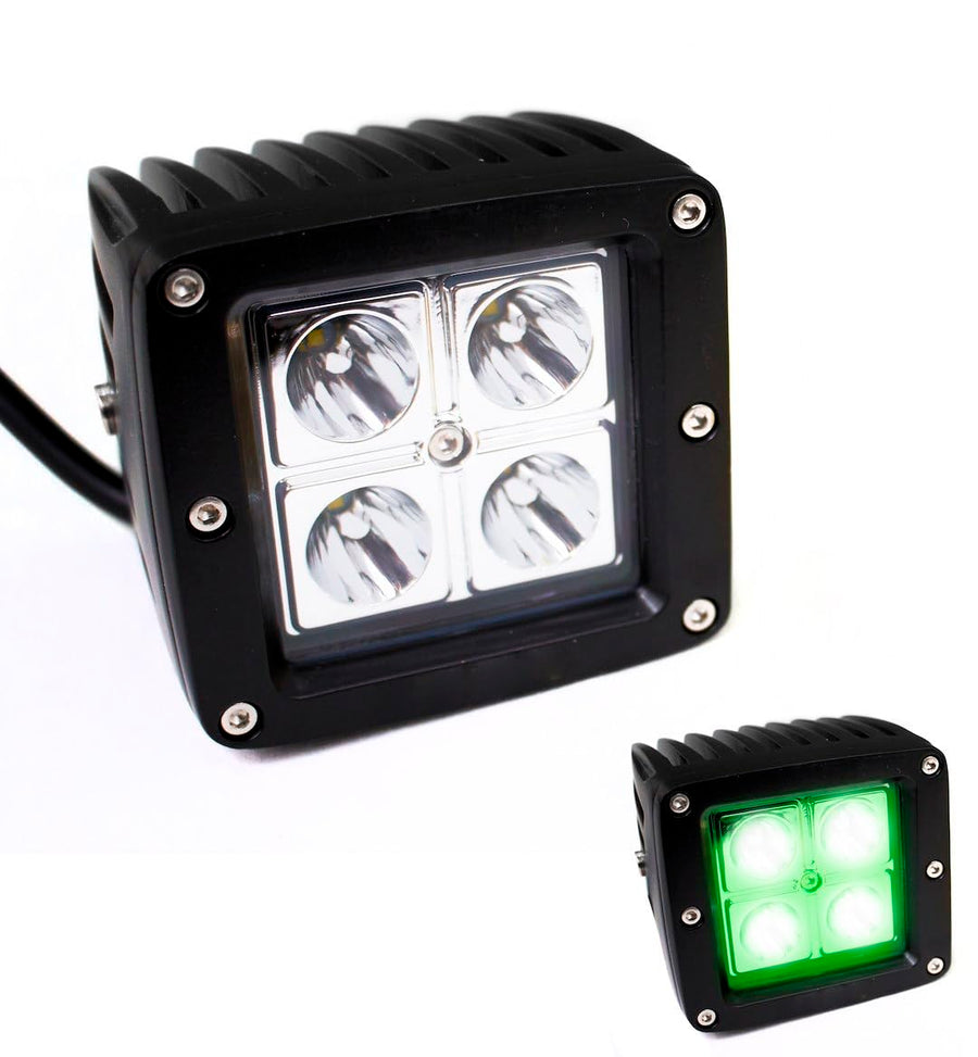 Race Sport 3 X 3in 1 Green X-Hunter Series Led