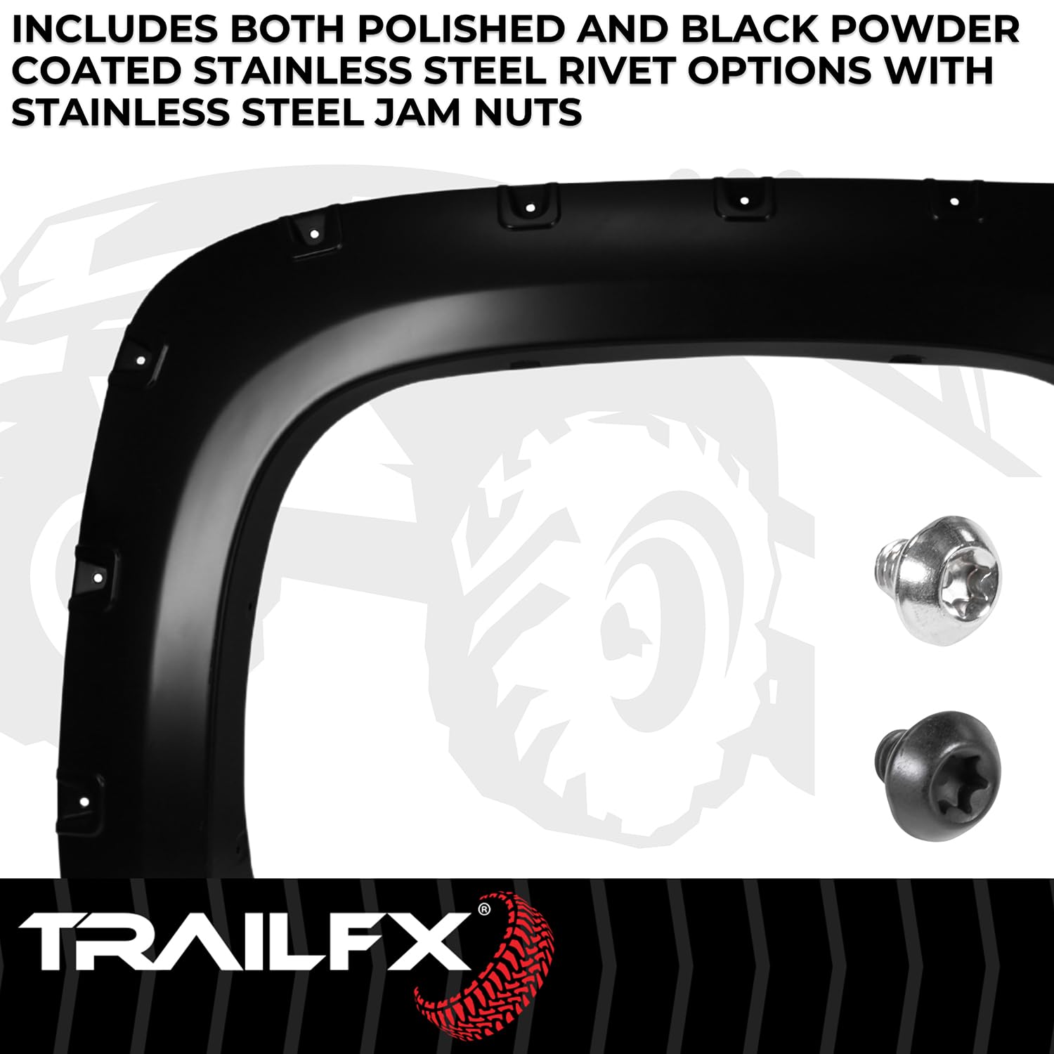 Pocket Style Trailfx Flare Smooth Set Of 4